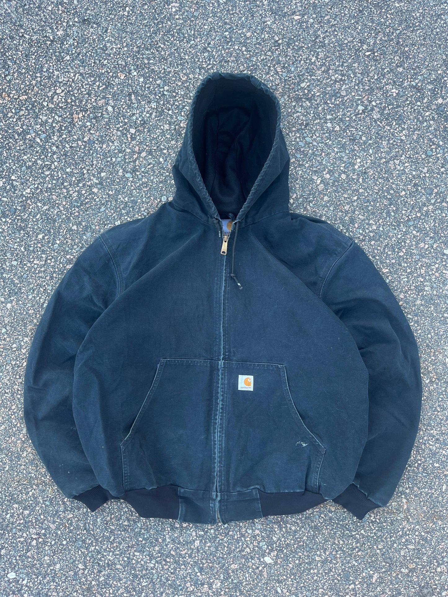 Faded Black Carhartt Active Jacket - XL