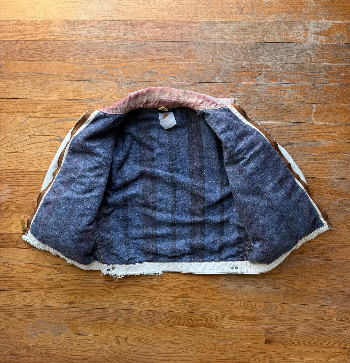 Faded Brown Carhartt Detroit Jacket - Large