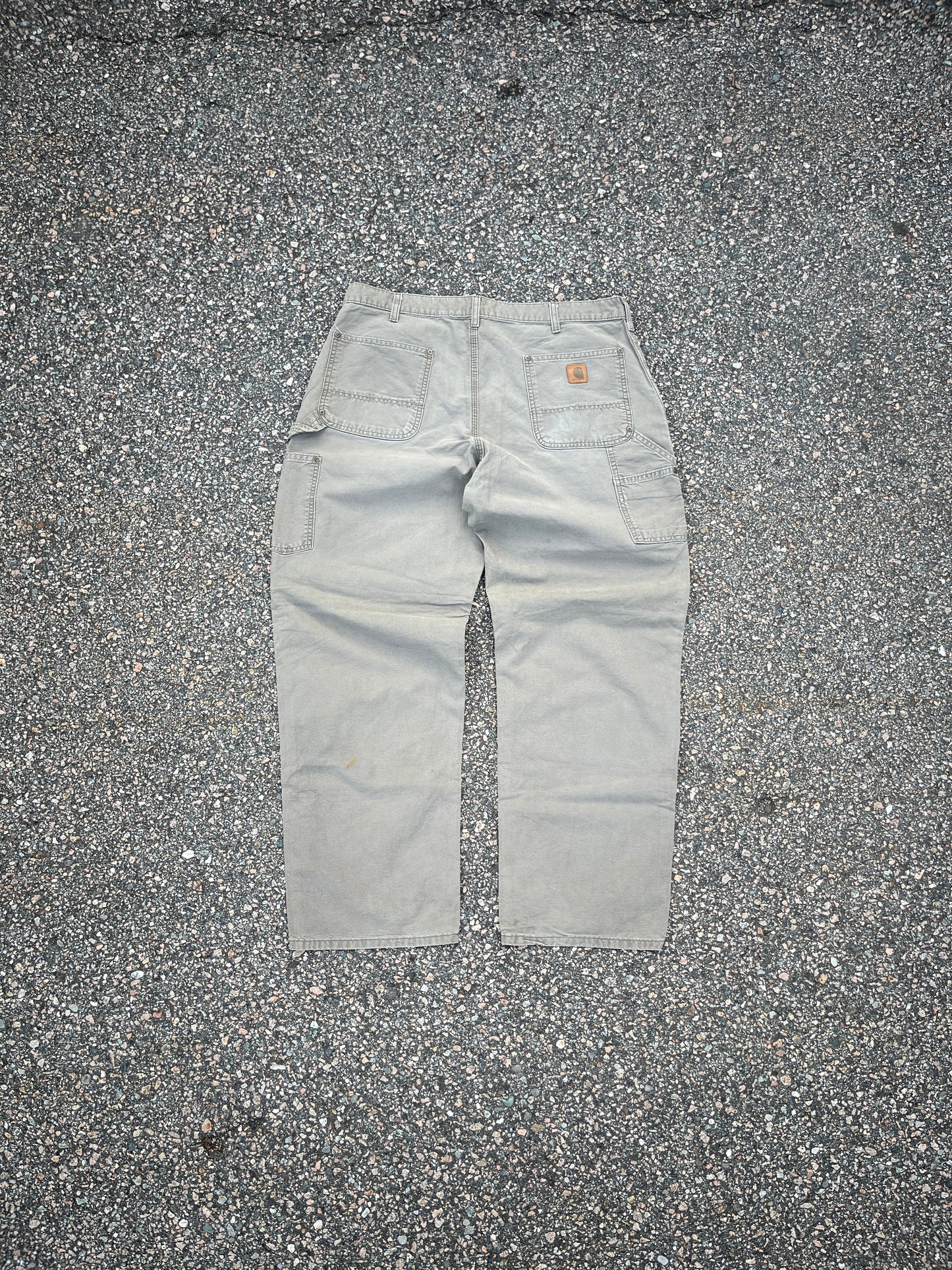 褪色浅棕色 Carhartt 双膝裤 - 37 x 30