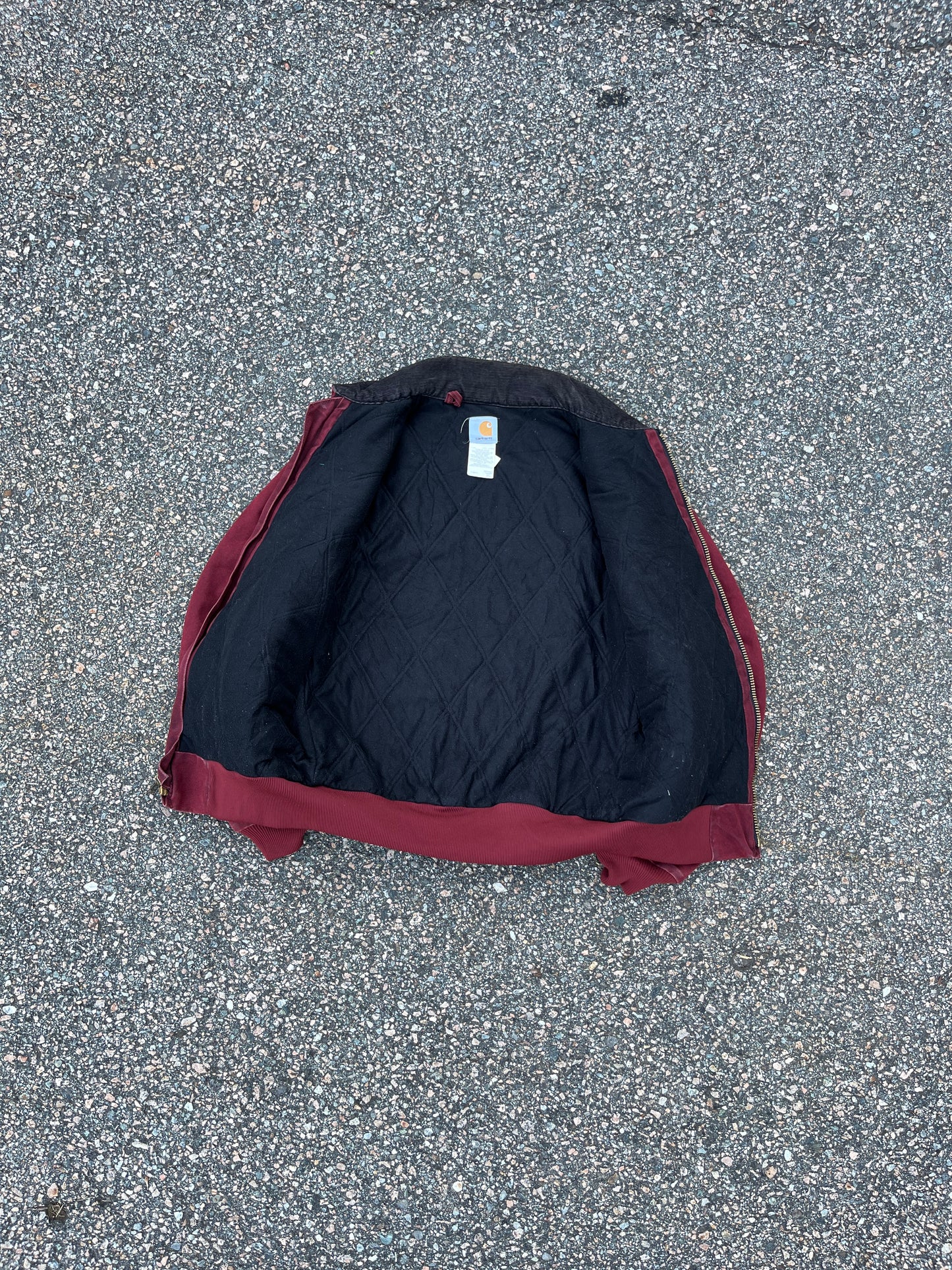 Faded Brick Red Carhartt Santa Fe Jacket - Medium