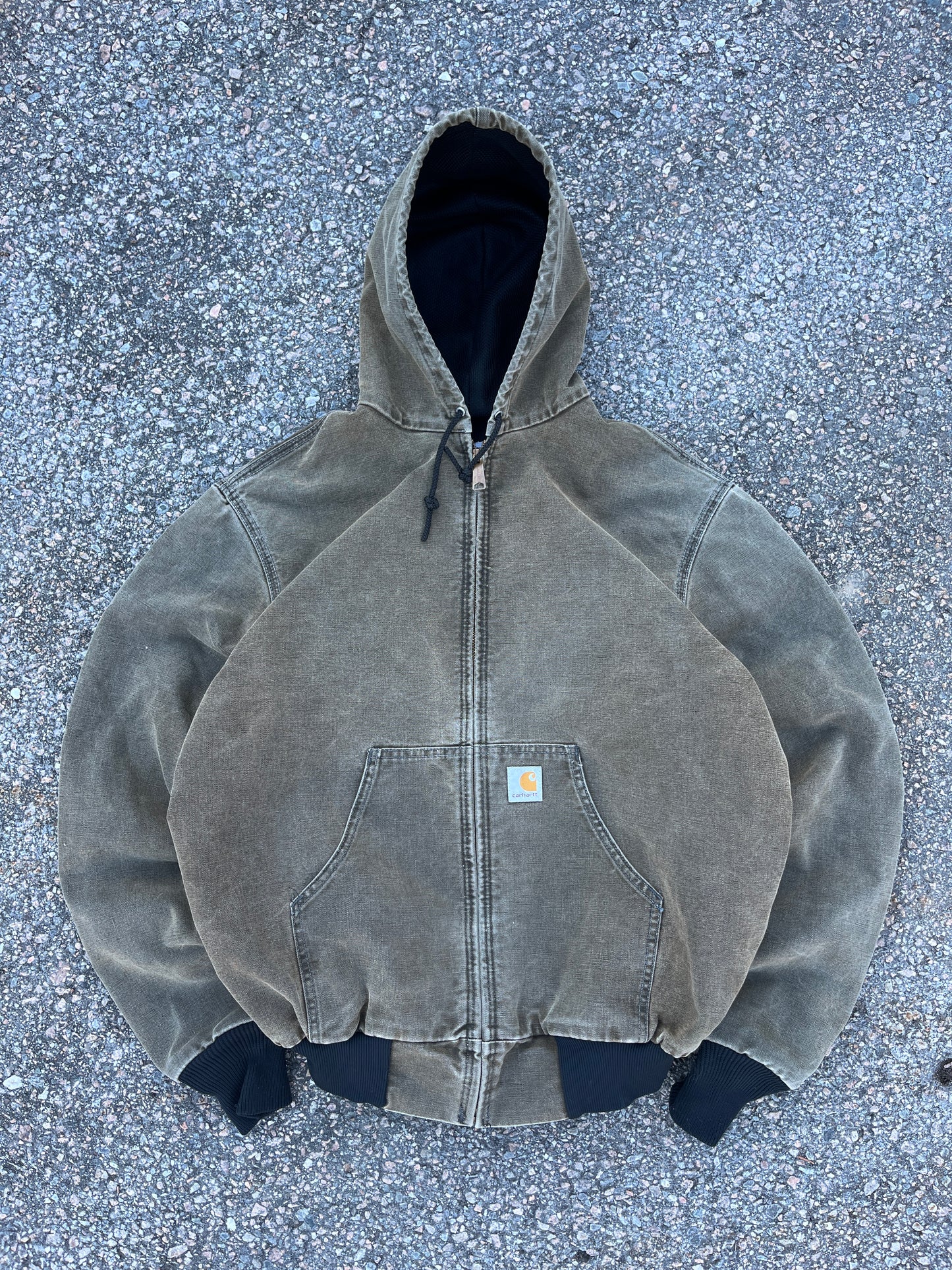 褪色 Thornwood 绿色 Carhartt 运动夹克 - Boxy ML