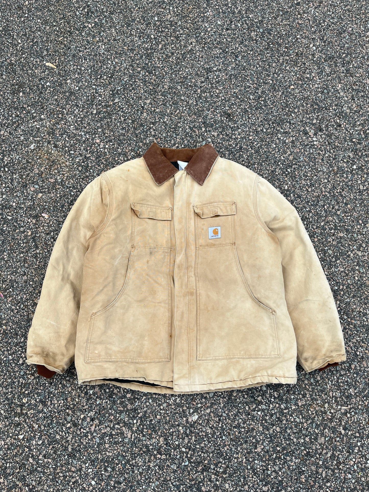 Faded Tan Carhartt Arctic Style Jacket - XL