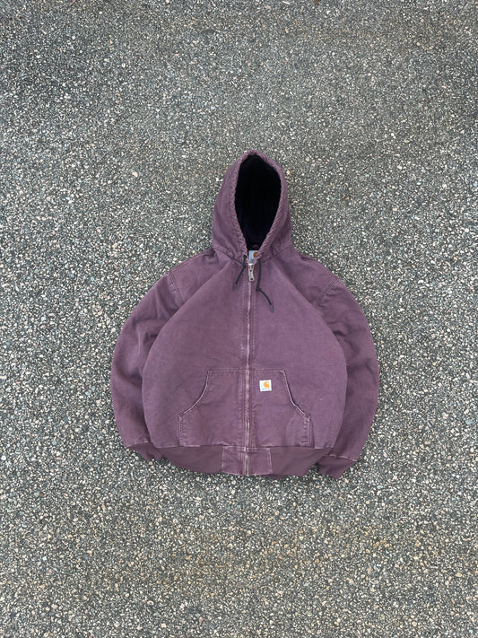 Faded Purple Carhartt Active Jacket - Boxy Large