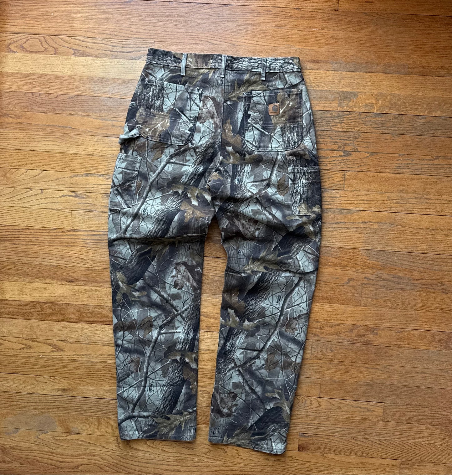 Faded Realtree Carhartt Carpenter Pants - 36 x 34.5