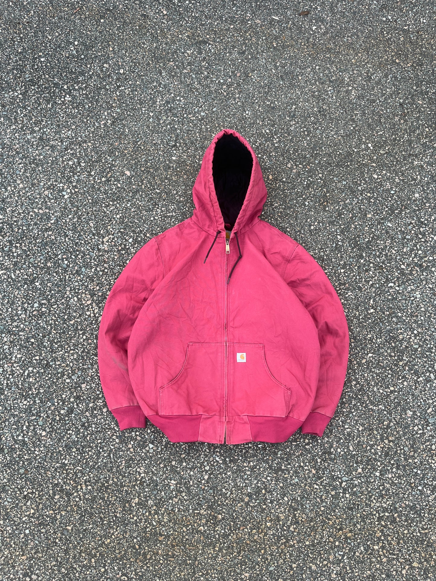 Faded Pink Carhartt Active Jacket - Medium