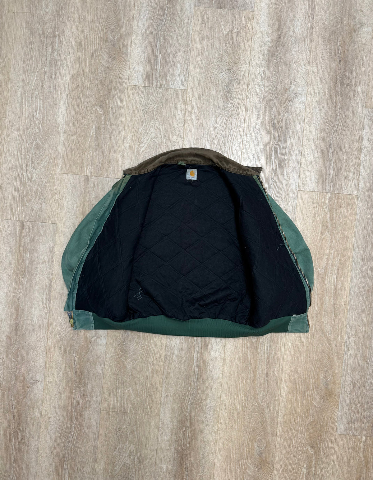 Faded Aspen Green Carhartt Santa Fe Jacket - Large