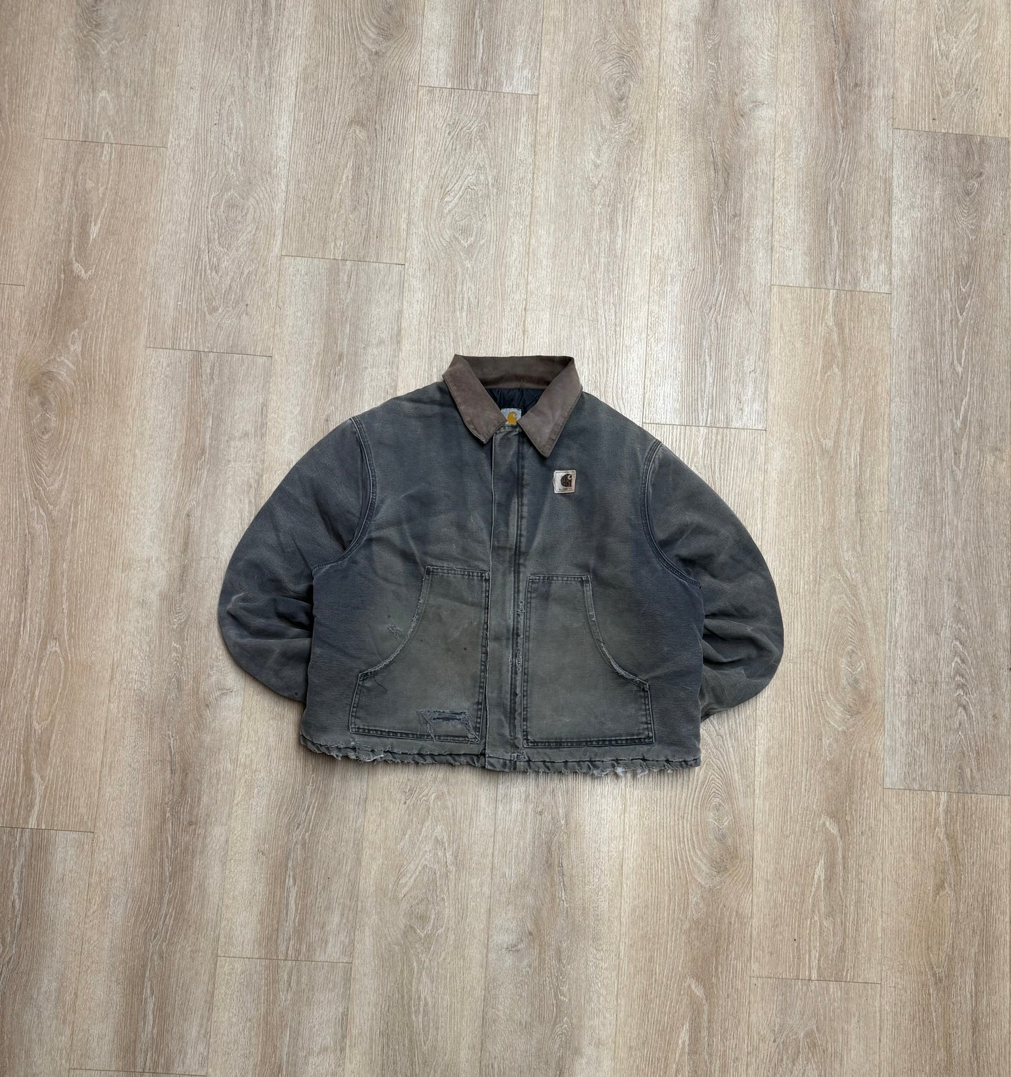 Faded Petrol Blue Carhartt Arctic Jacket - 2XL