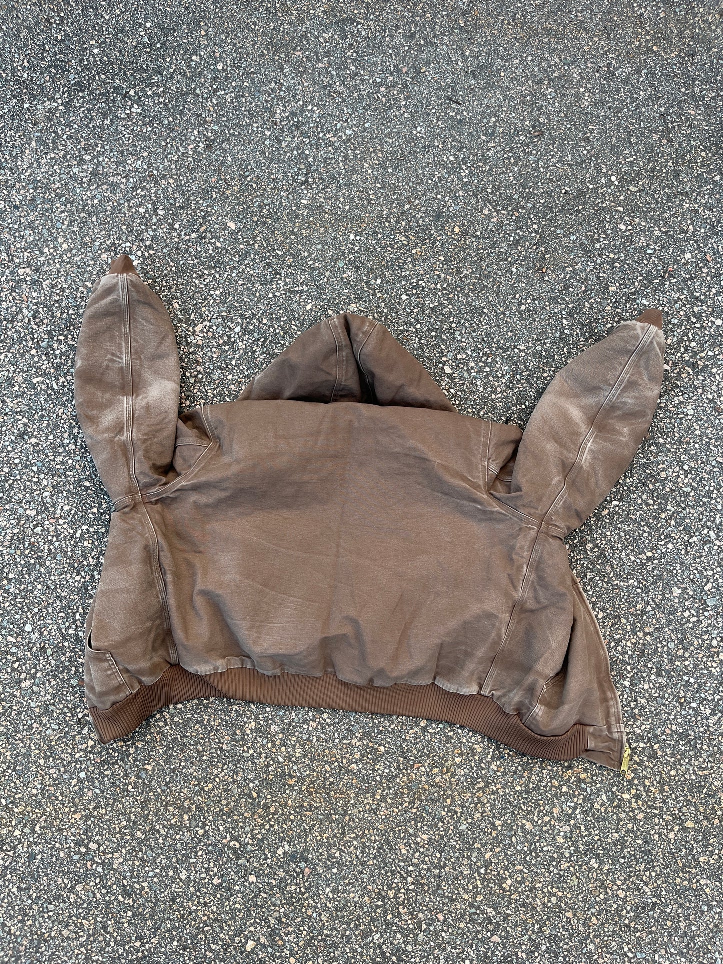 Faded Brown Carhartt Active Jacket - Boxy L-XL