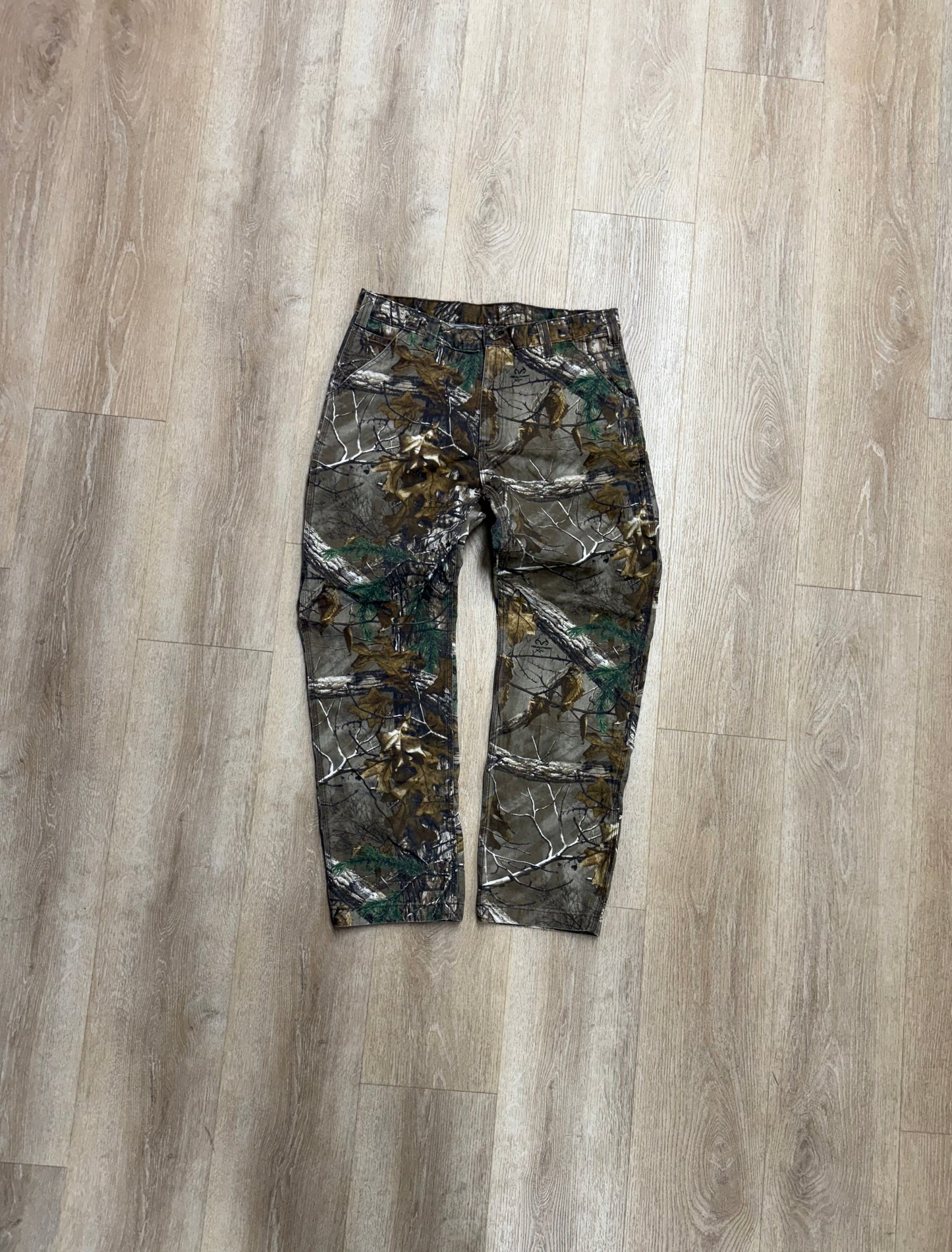 Faded Realtree Carhartt Carpenter Pants - 36 x 32