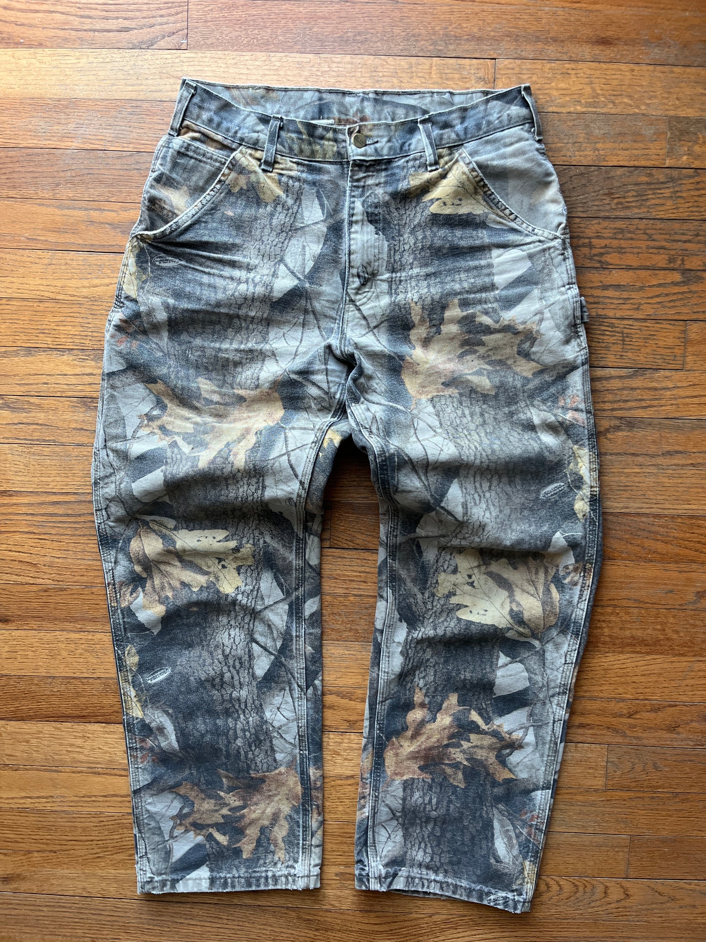 Faded Realtree Carhartt Carpenter Pants - 32 x 29