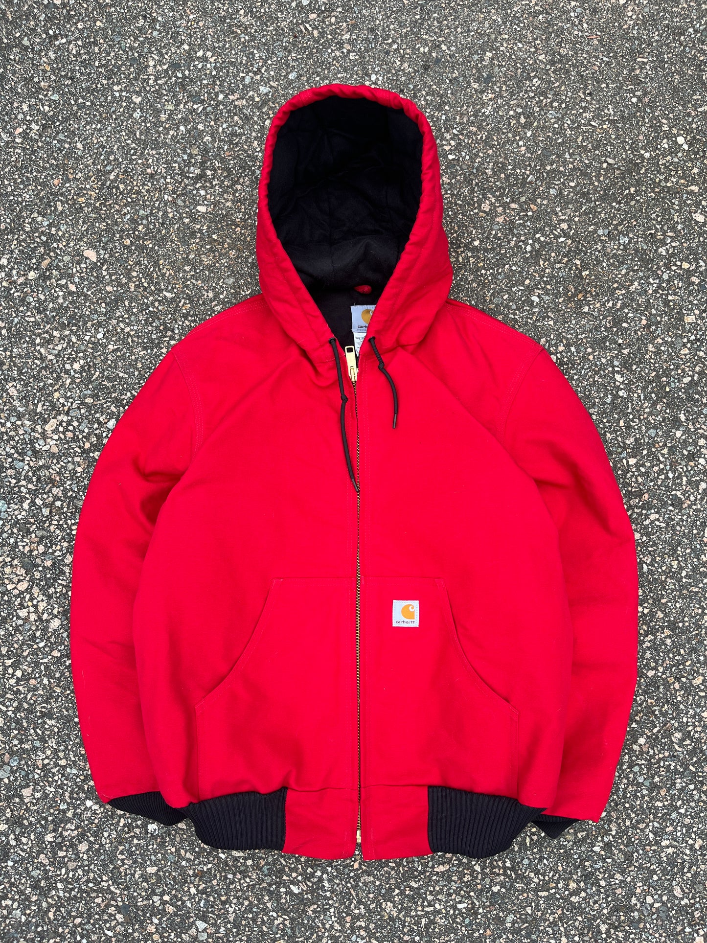 Faded Red Carhartt Active Jacket - Fits S-M