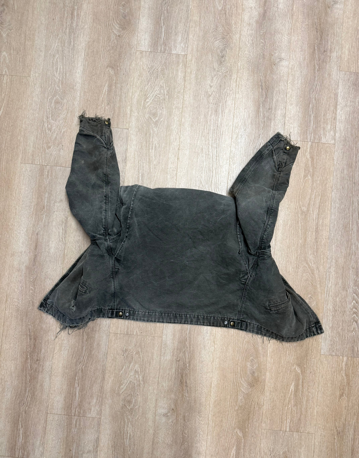 Faded Olive Green Carhartt Detroit Jacket - Boxy L-XL