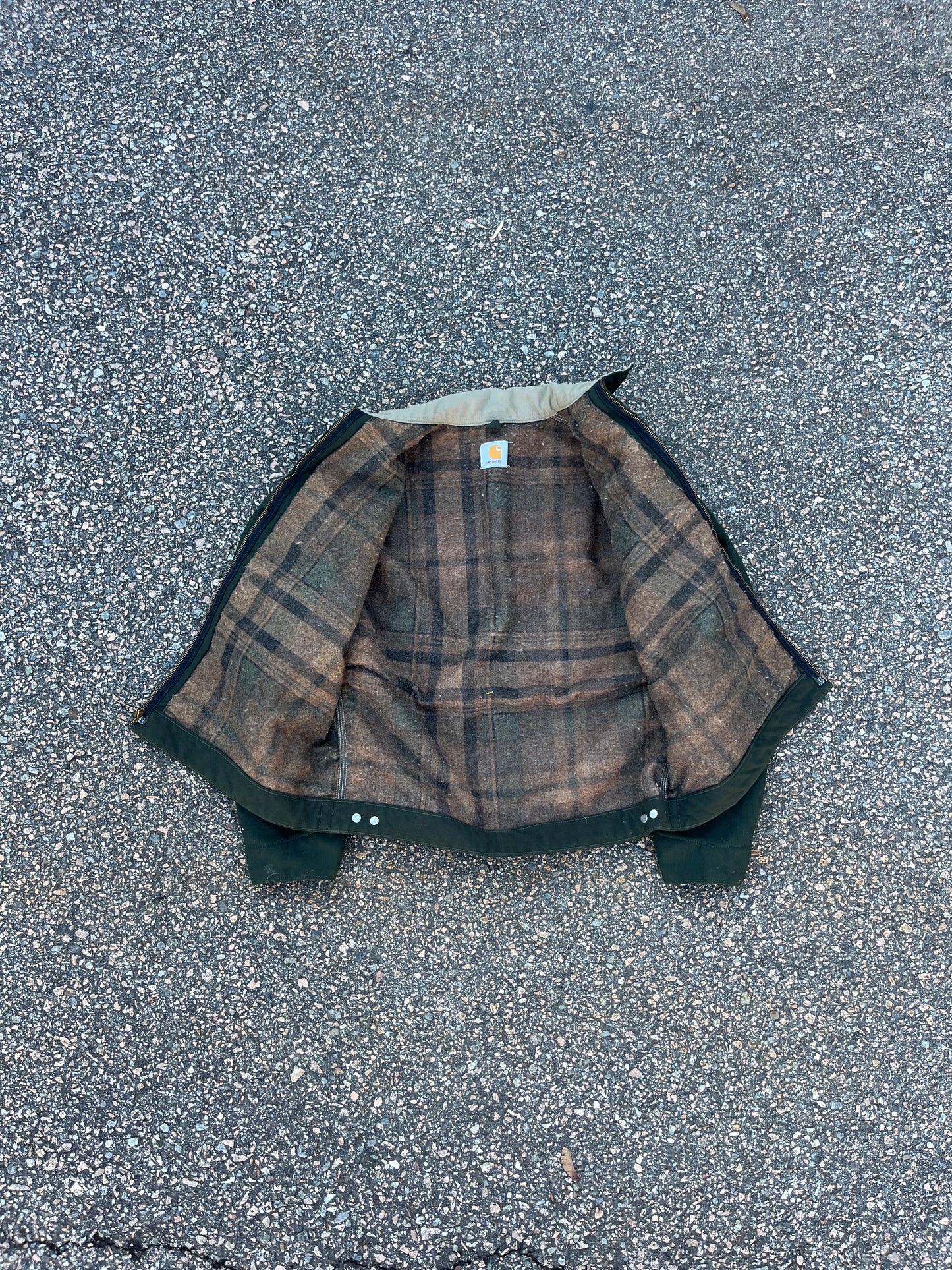 Grail 橄榄绿色 Carhartt Detroit 夹克 - 中号宽松款