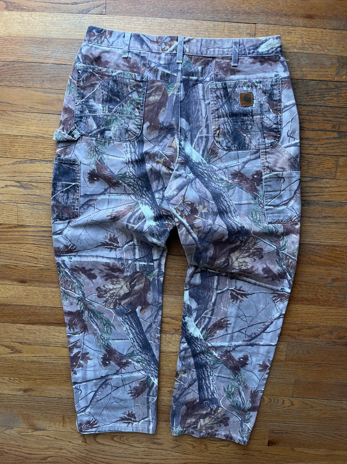 Faded Realtree Carhartt Carpenter Pants - 36 x 32