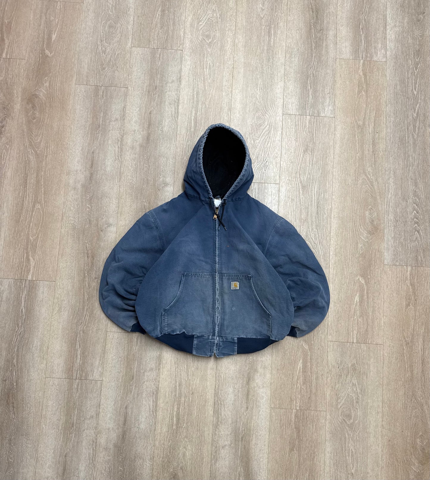 Faded Blue Carhartt Active Jacket - XL