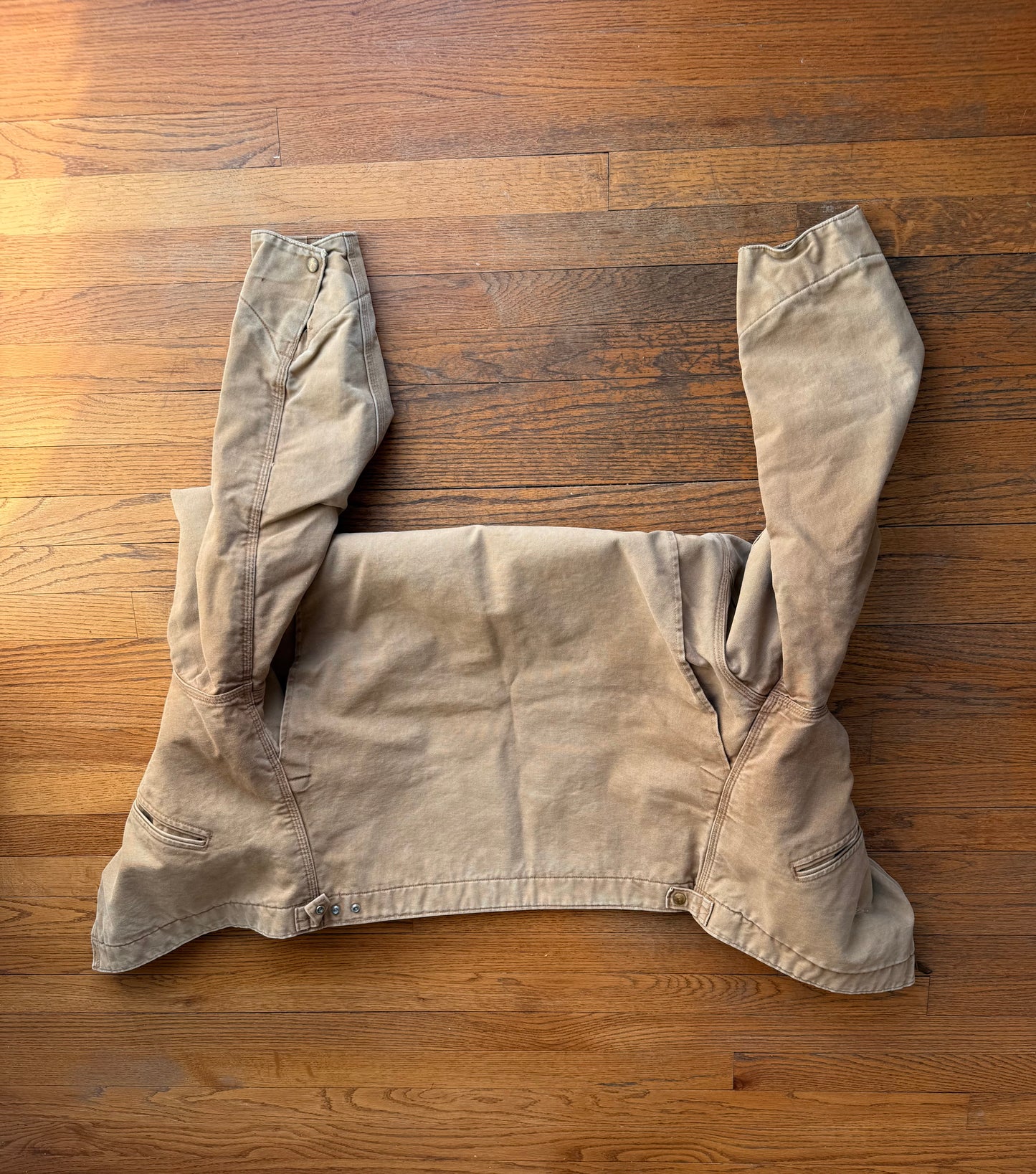 Faded Brown Carhartt Detroit Jacket - Boxy M-L