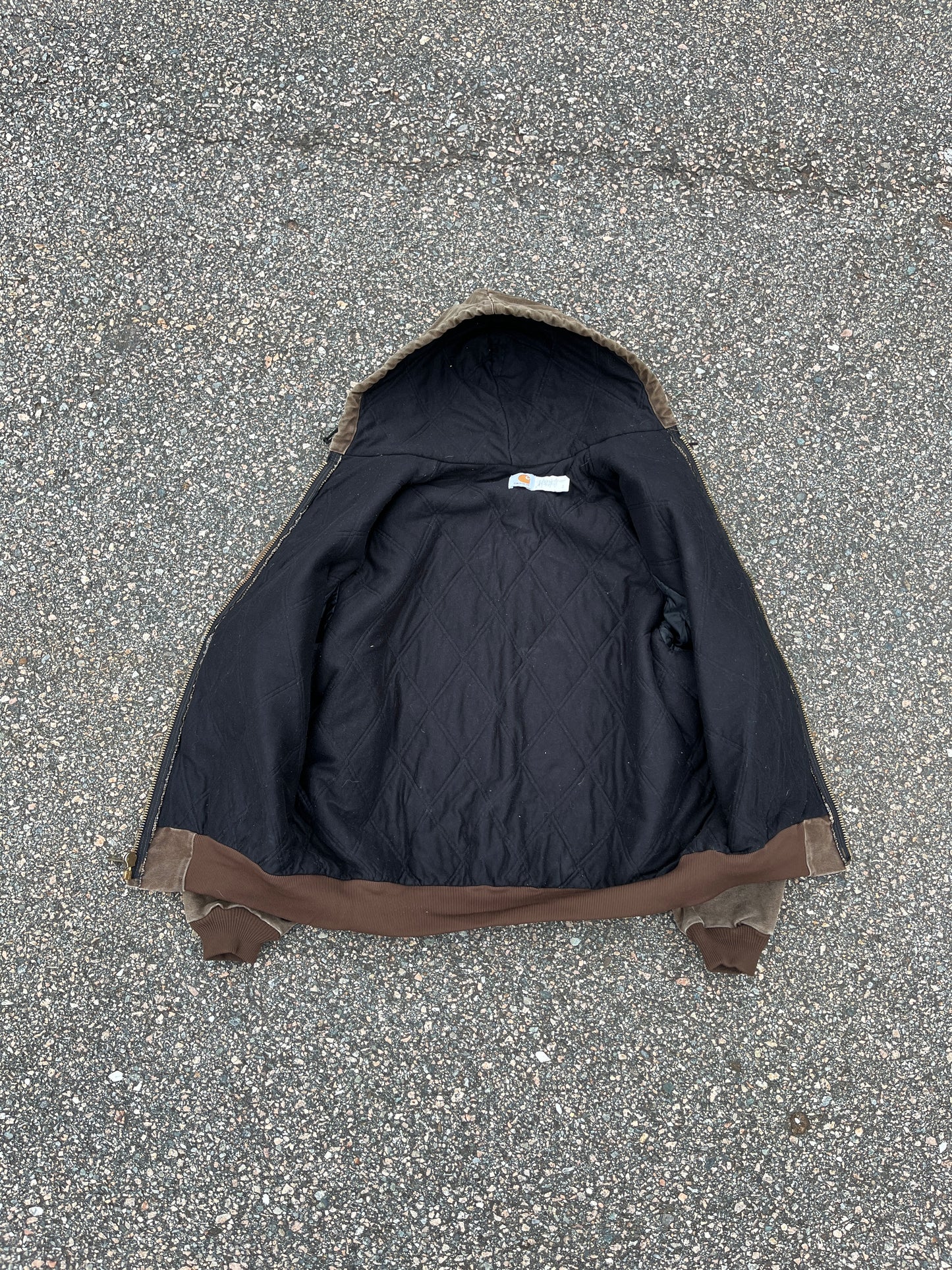 Faded Chestnut Brown Carhartt Active Jacket - XL