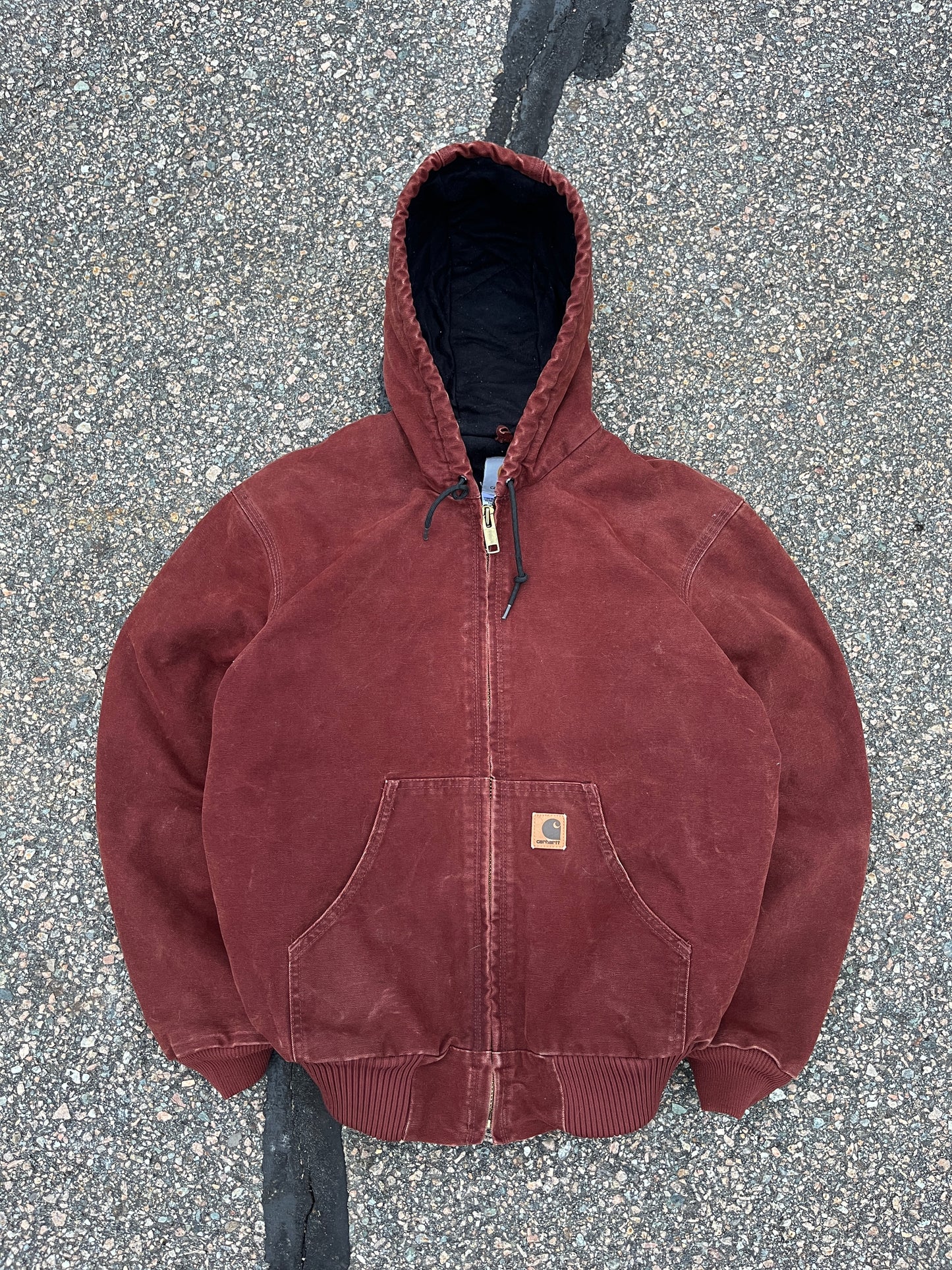 Faded Clay Red Carhartt Active Jacket - Small