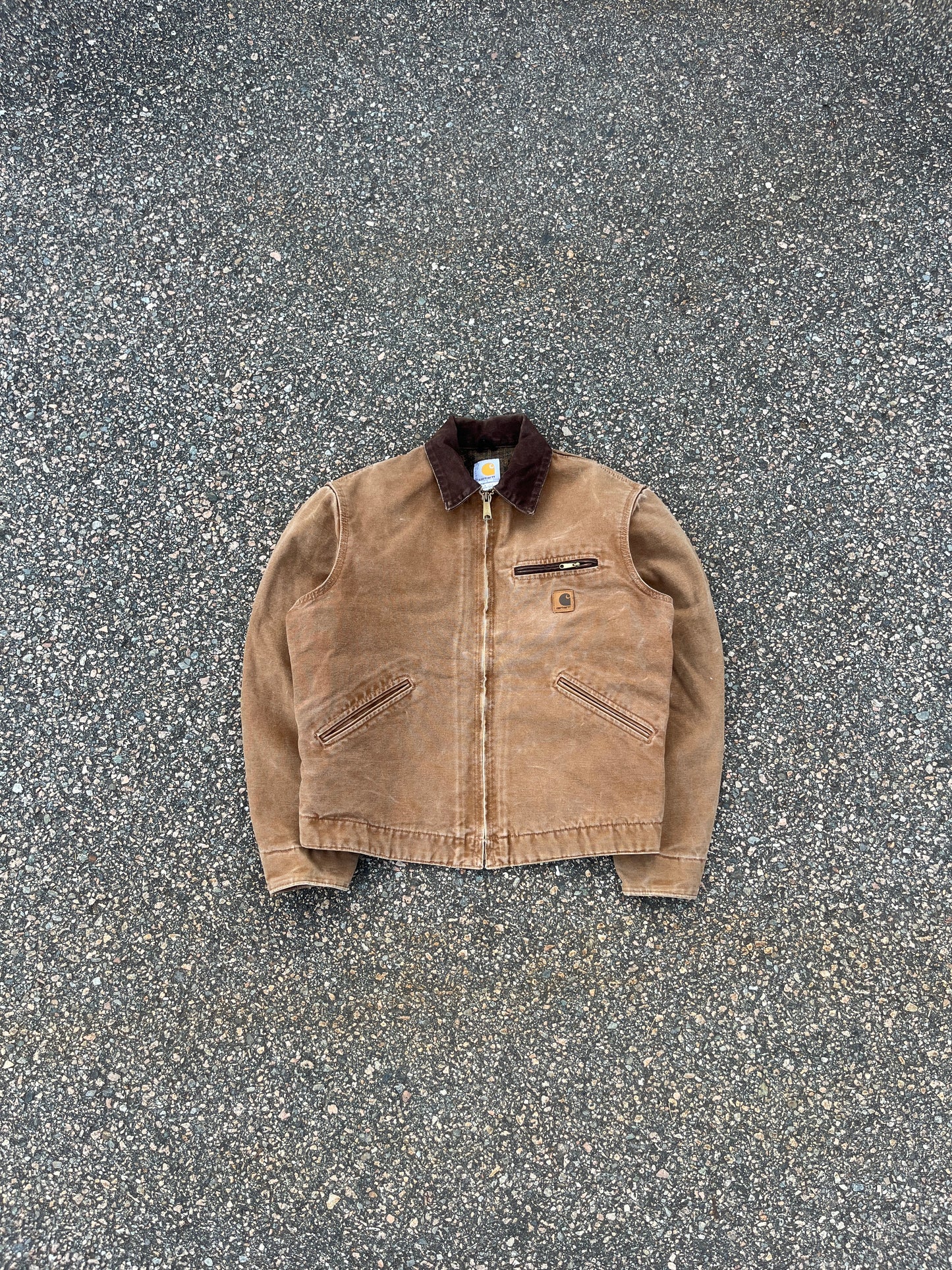 Faded Brown Carhartt Detroit Jacket - Medium