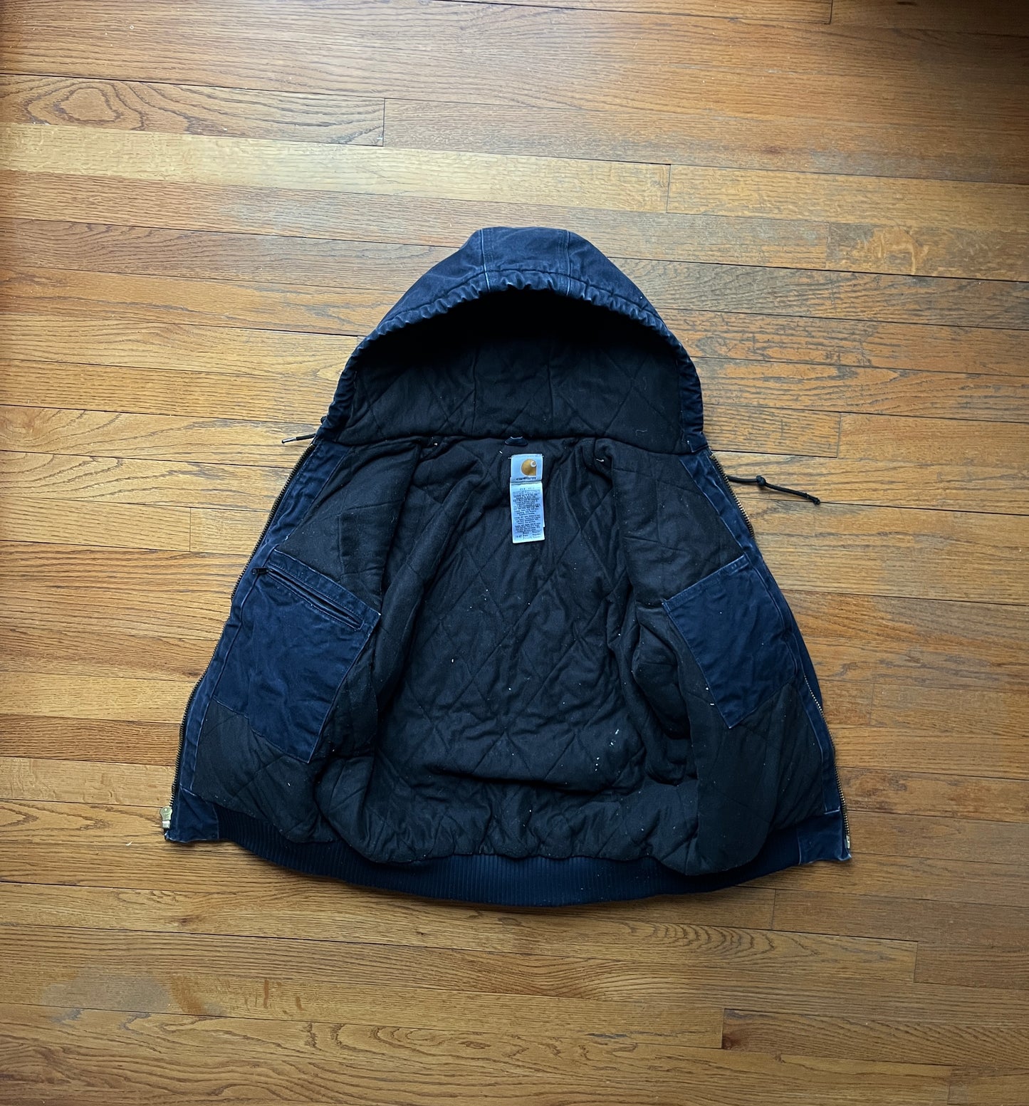 Faded Midnight Blue Carhartt Active Jacket - Small