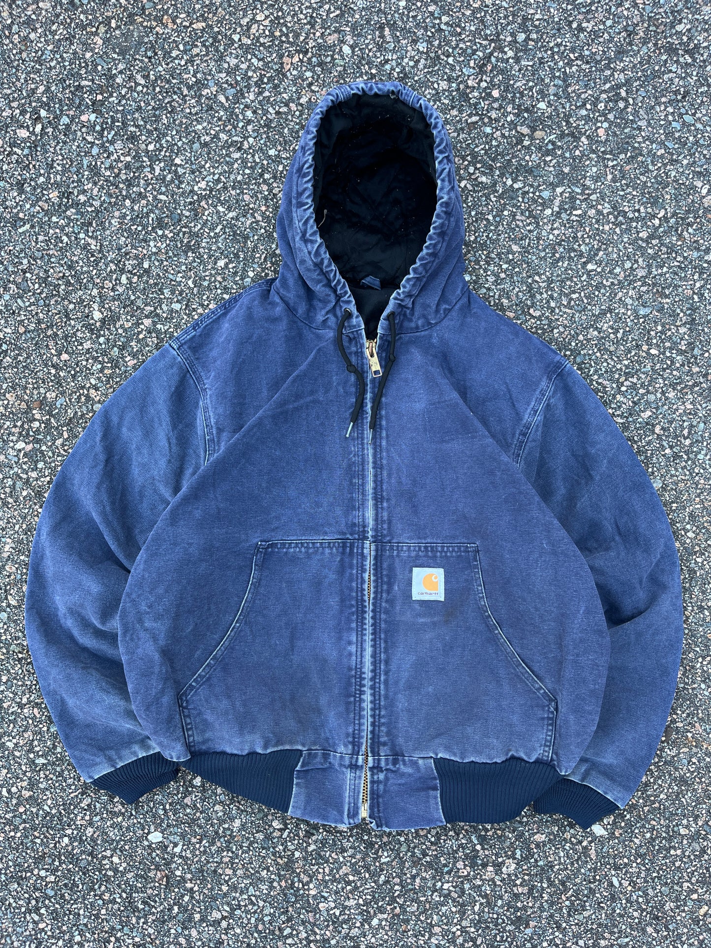 褪色海军蓝 Carhartt 运动夹克 - Boxy ML