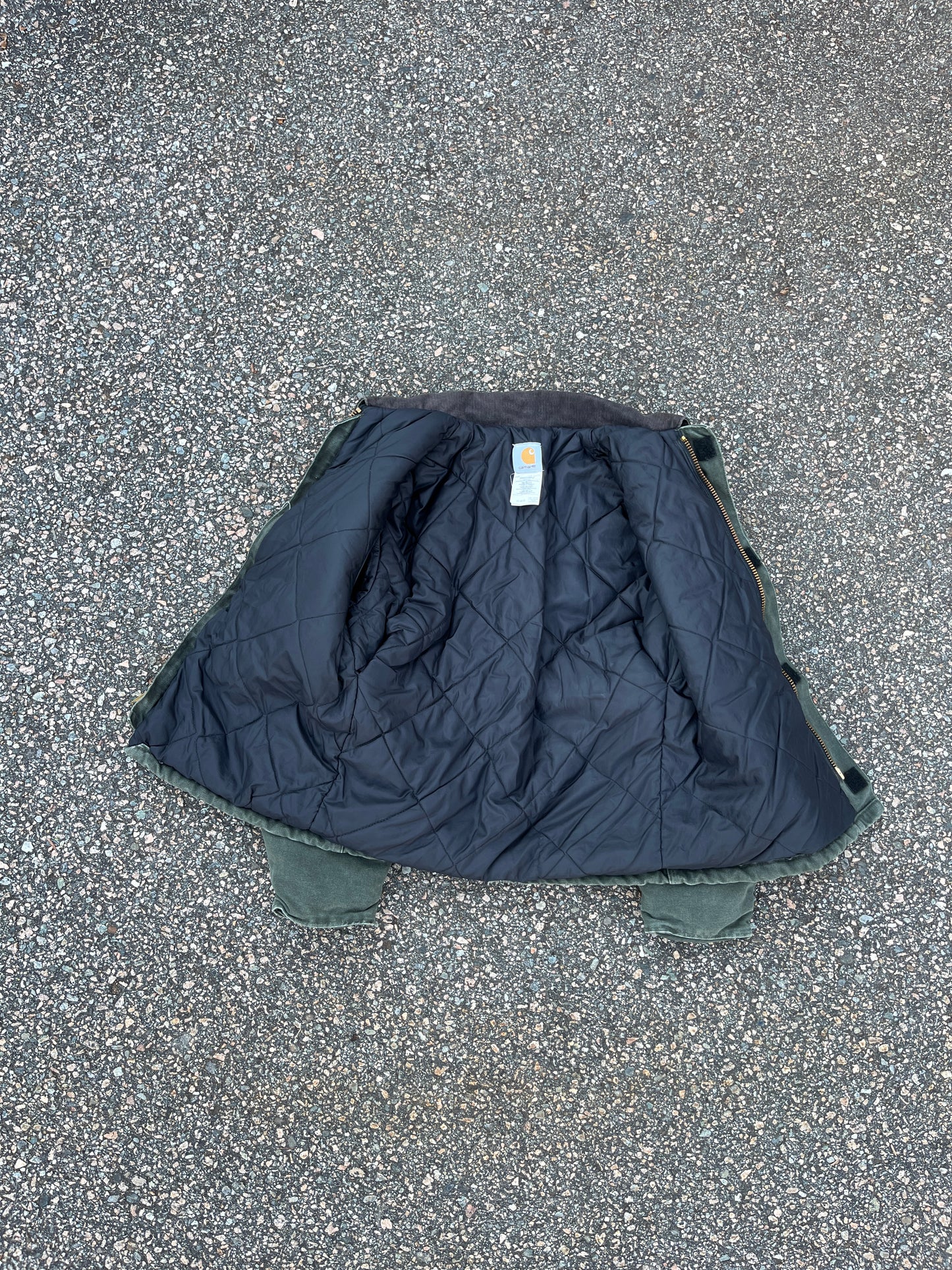 Faded Olive Green Carhartt Arctic Jacket - Small