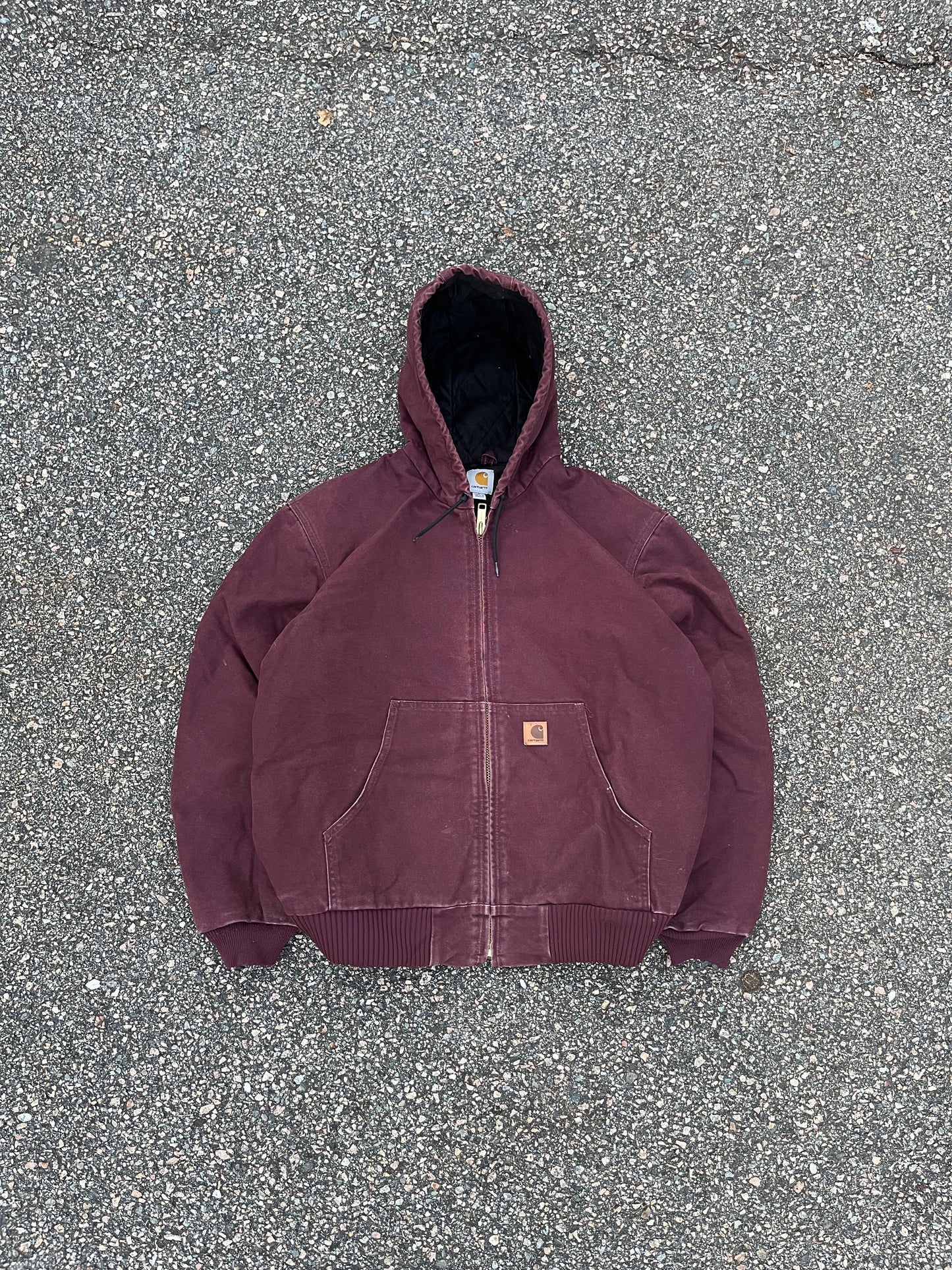 Faded Wine Carhartt Active Jacket - Boxy Large