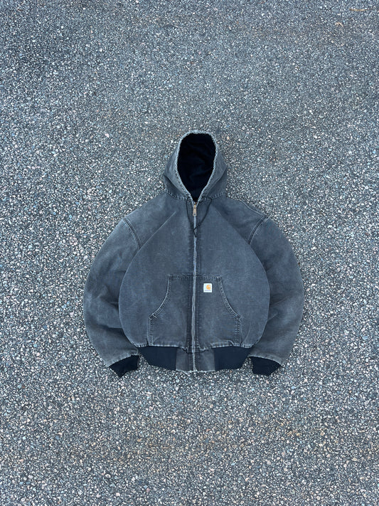 褪色黑色 Carhartt Active 夹克 - Boxy Large