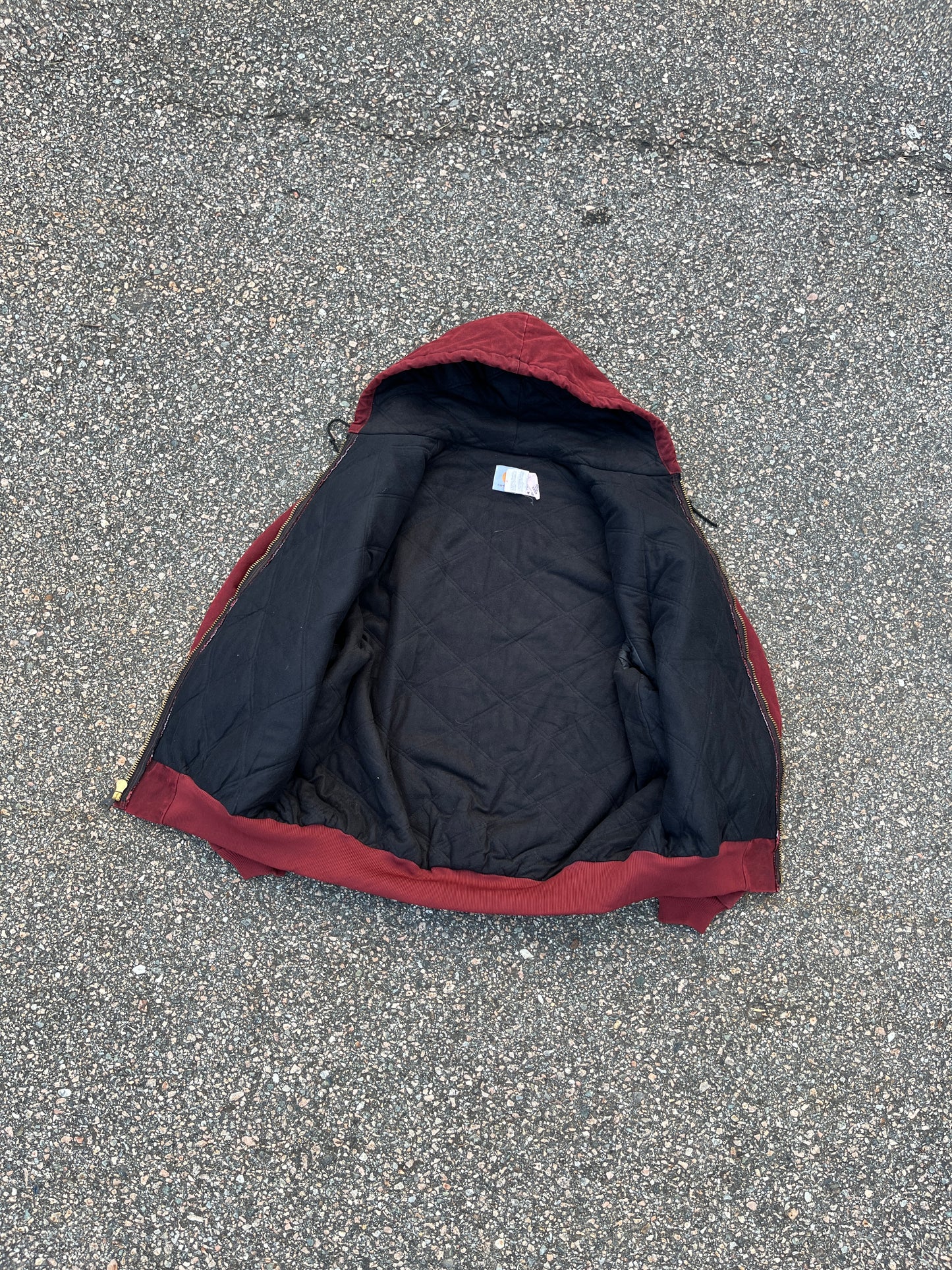 褪色砖红色 Carhartt 运动夹克 - Boxy XL-2XL