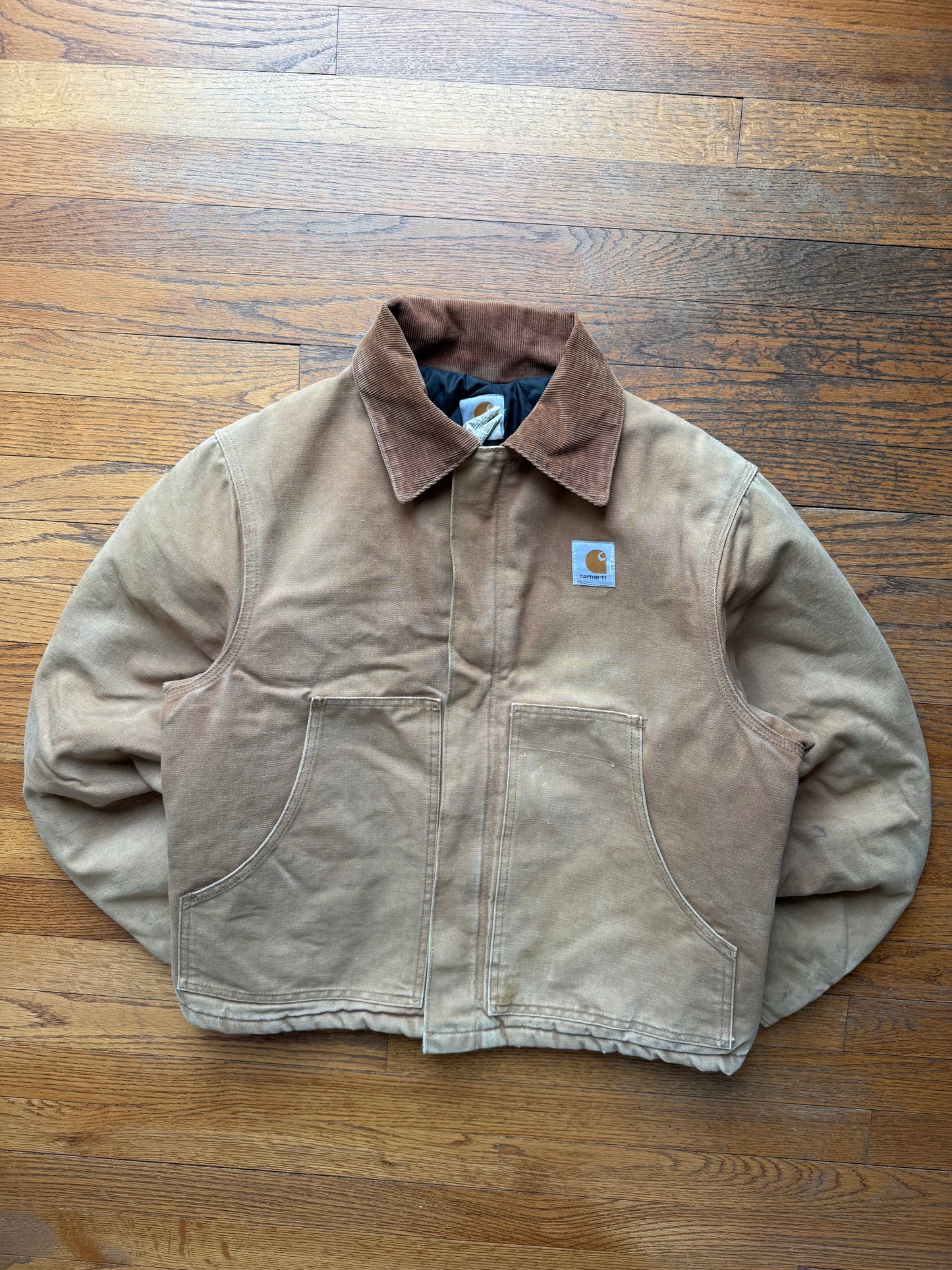 Faded Brown Carhartt Arctic Jacket - Medium