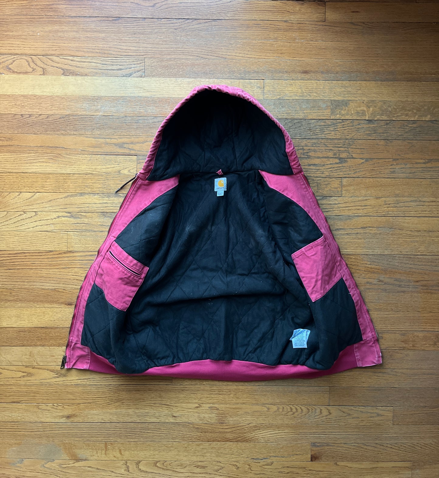 Faded Pink Carhartt Active Jacket - Fits S-M