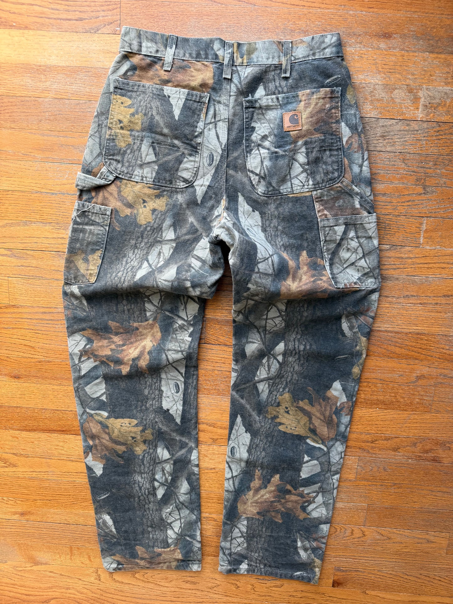 Faded Realtree Carhartt Carpenter Pants - 31 x 34
