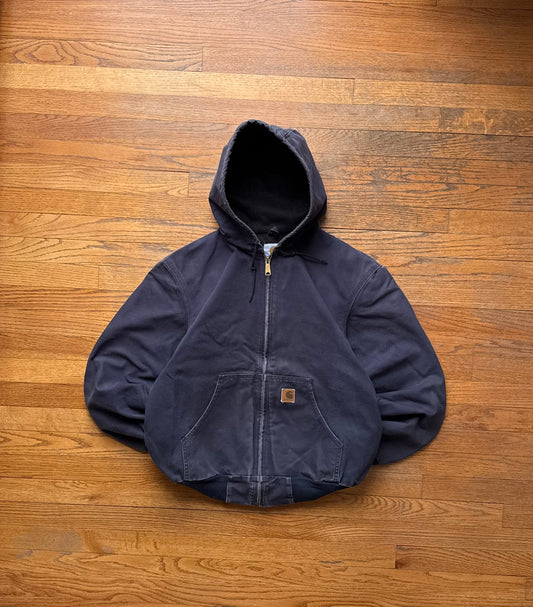 Faded Midnight Blue Carhartt Active Jacket - Medium