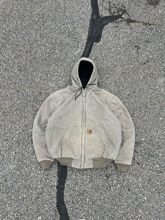 Faded Desert Sand Carhartt Active Jacket - Boxy L-XL