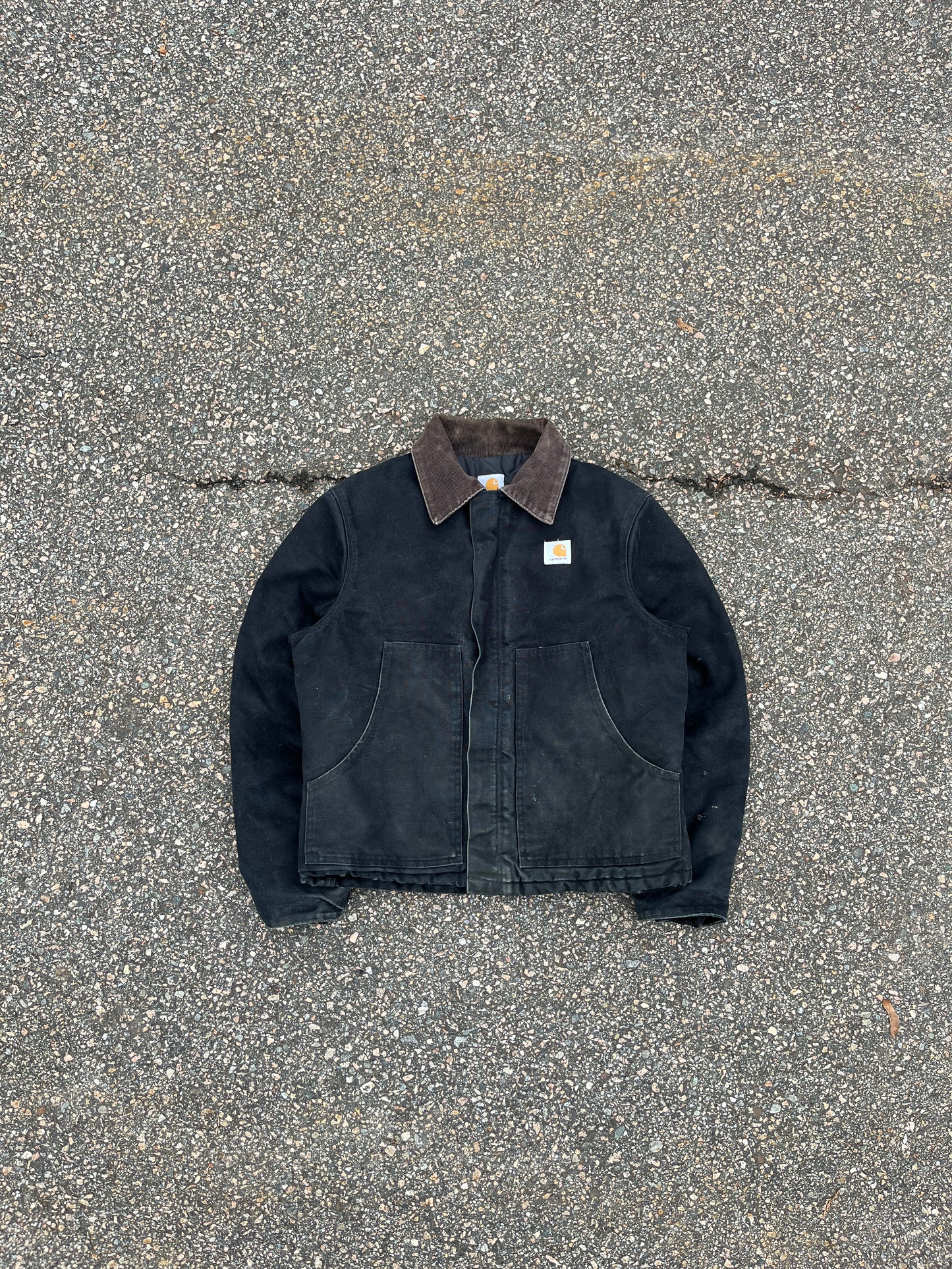 Faded Black Carhartt Arctic Jacket - Medium