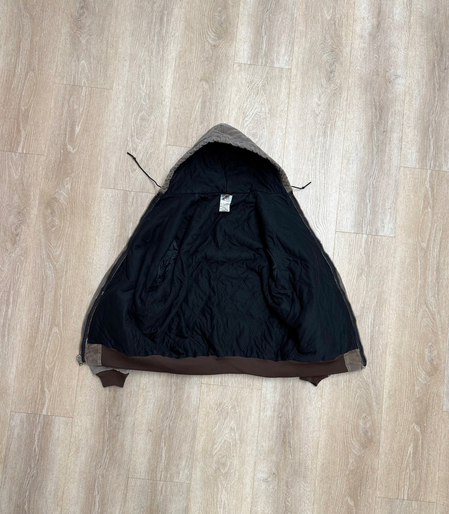 Faded Chestnut Brown Carhartt Active Jacket - XL