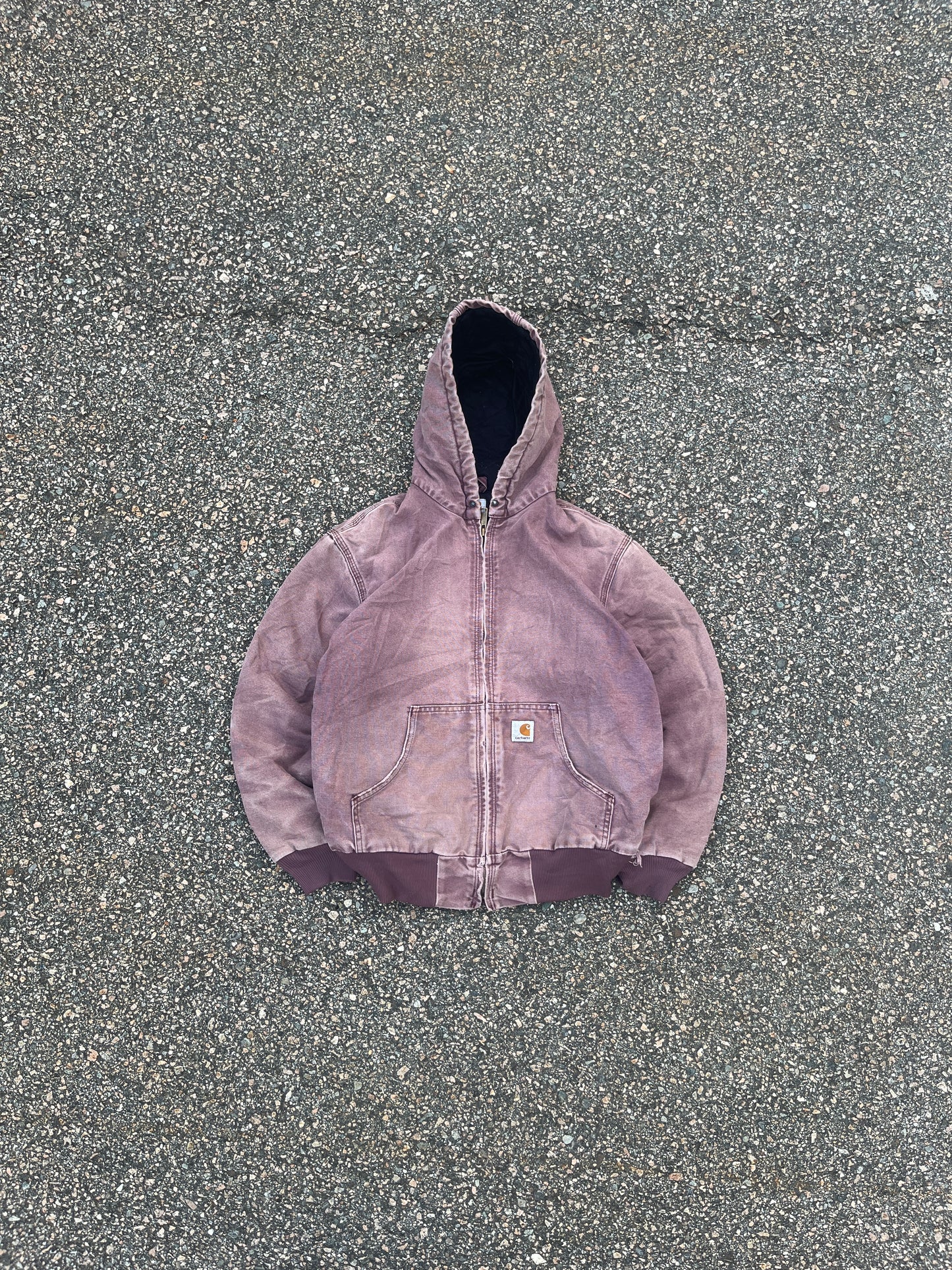 Faded Dark Plum Carhartt Active Jacket - Small