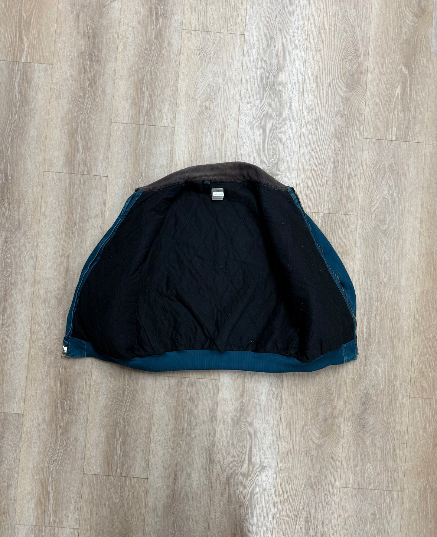 Faded Teal Carhartt Santa Fe Jacket - XL