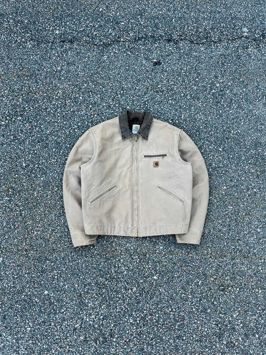 Faded Saddle Brown Carhartt Detroit Jacket - Boxy M-L