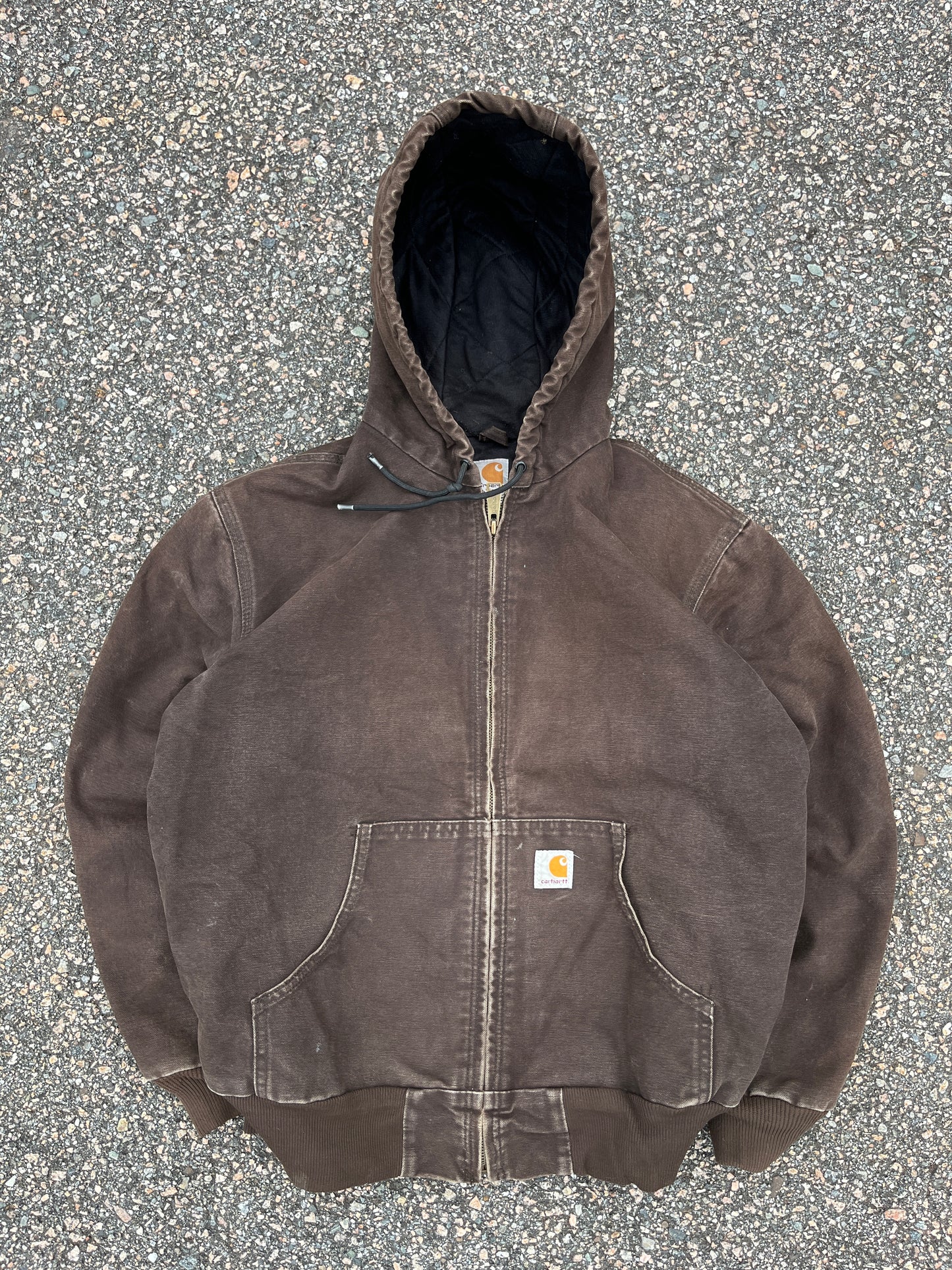 Faded Brown Carhartt Active Jacket - Small