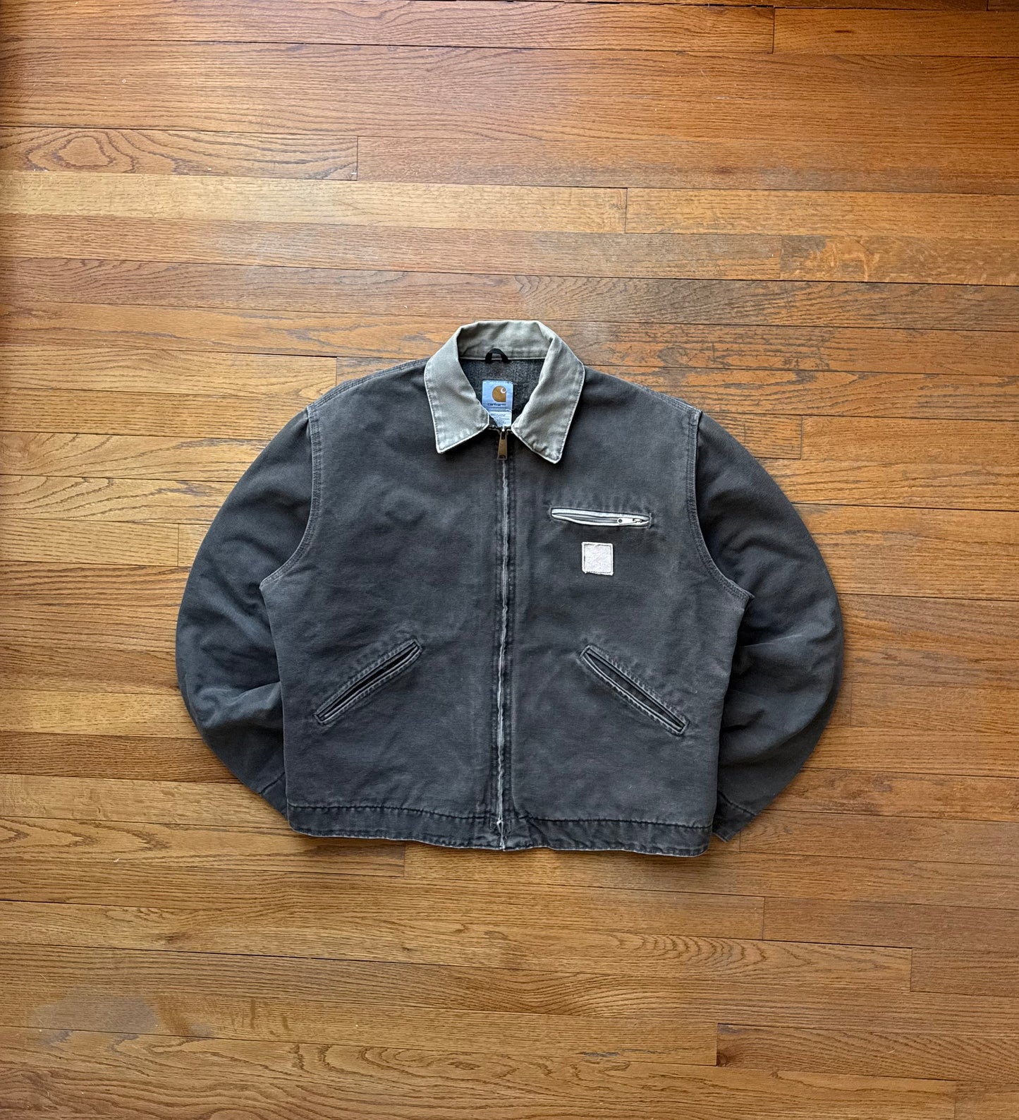 Faded Timber Brown Carhartt Detroit Jacket - Boxy M-L