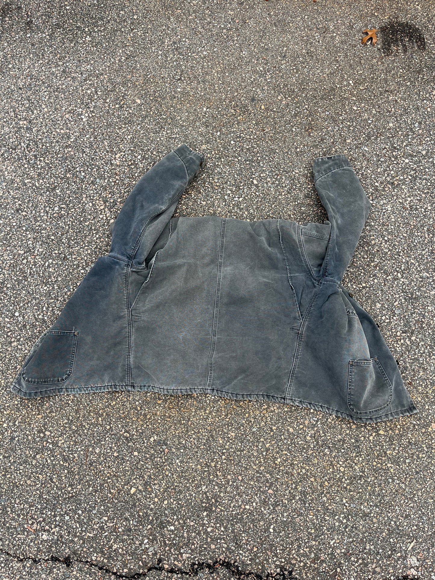 Faded Petrol Blue Carhartt Chore Jacket - XL
