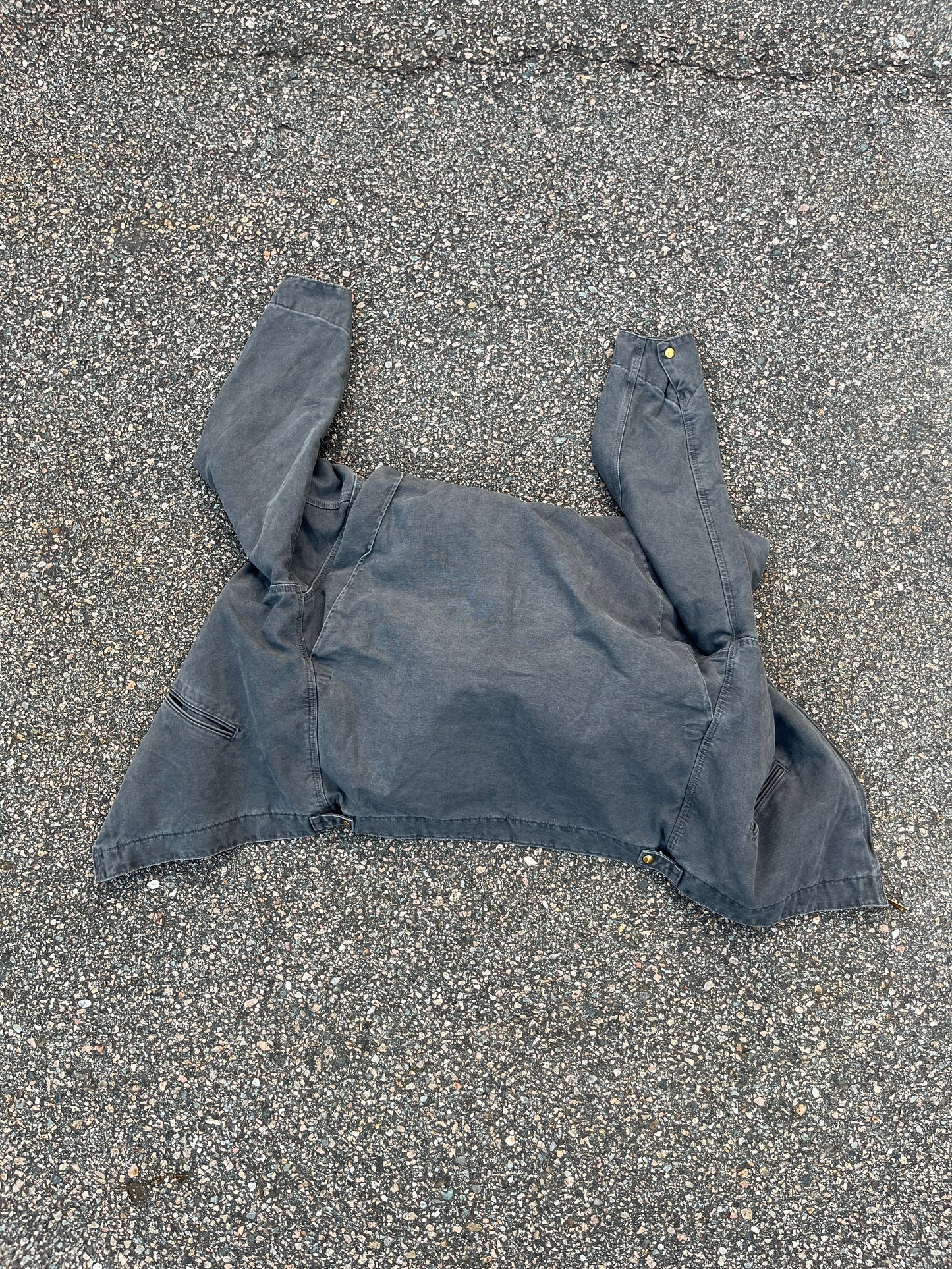 Faded Gravel Grey Carhartt Detroit Jacket - XL