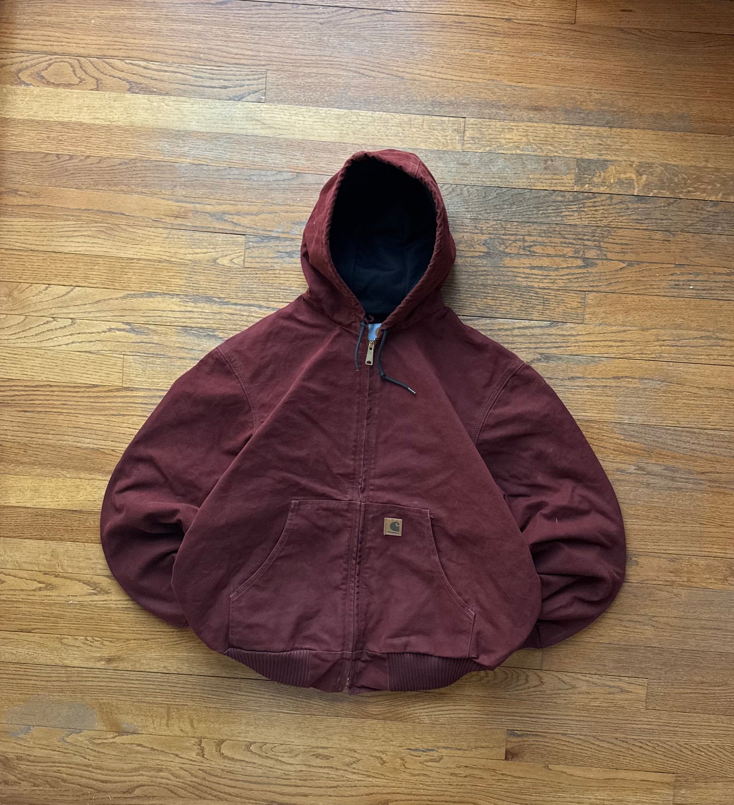 Faded Clay Red Carhartt Active Jacket - XL