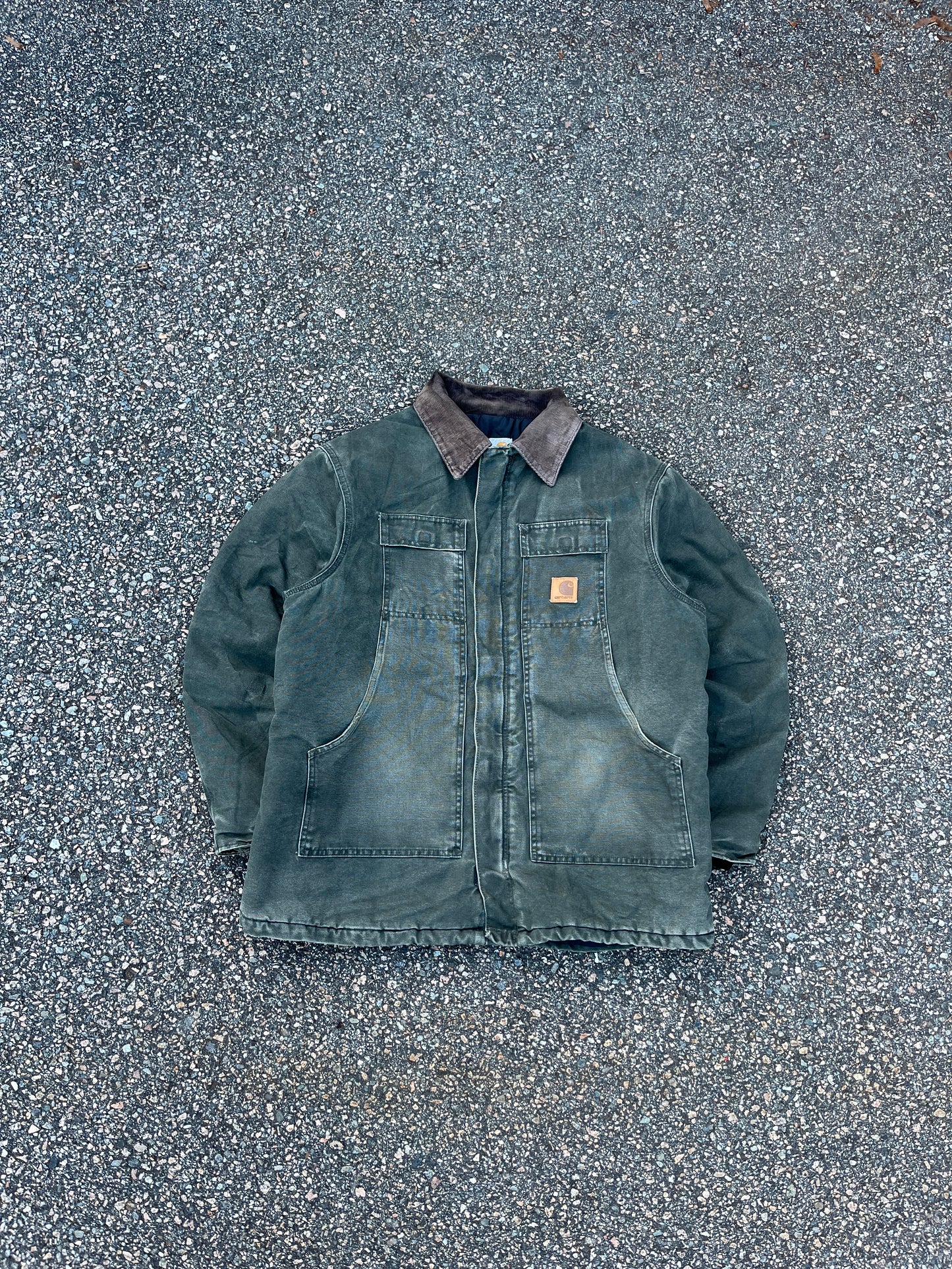 Faded Olive Green Carhartt Arctic Style Jacket - XL