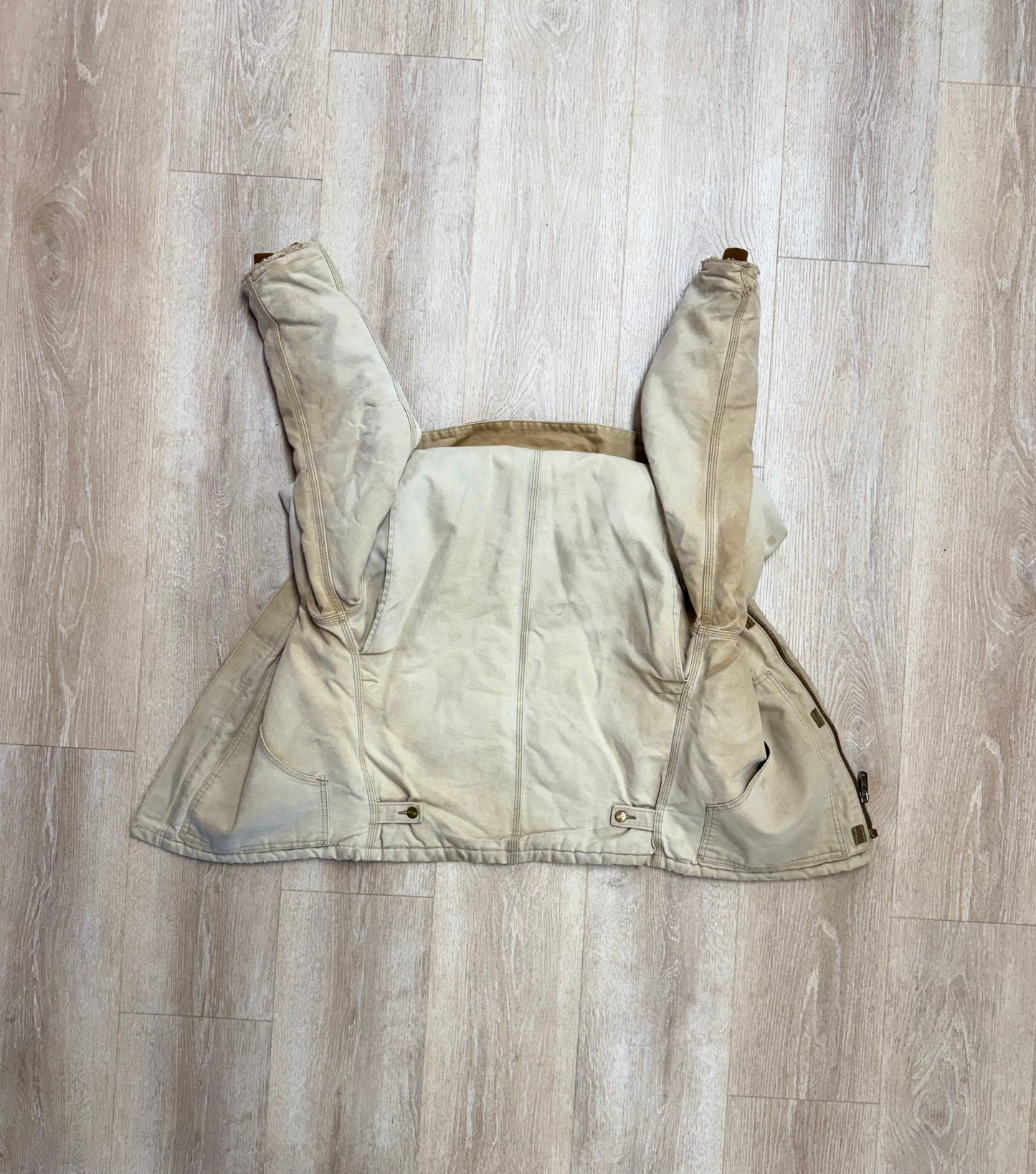 Faded Brown Carhartt Arctic Jacket - Fits S-M