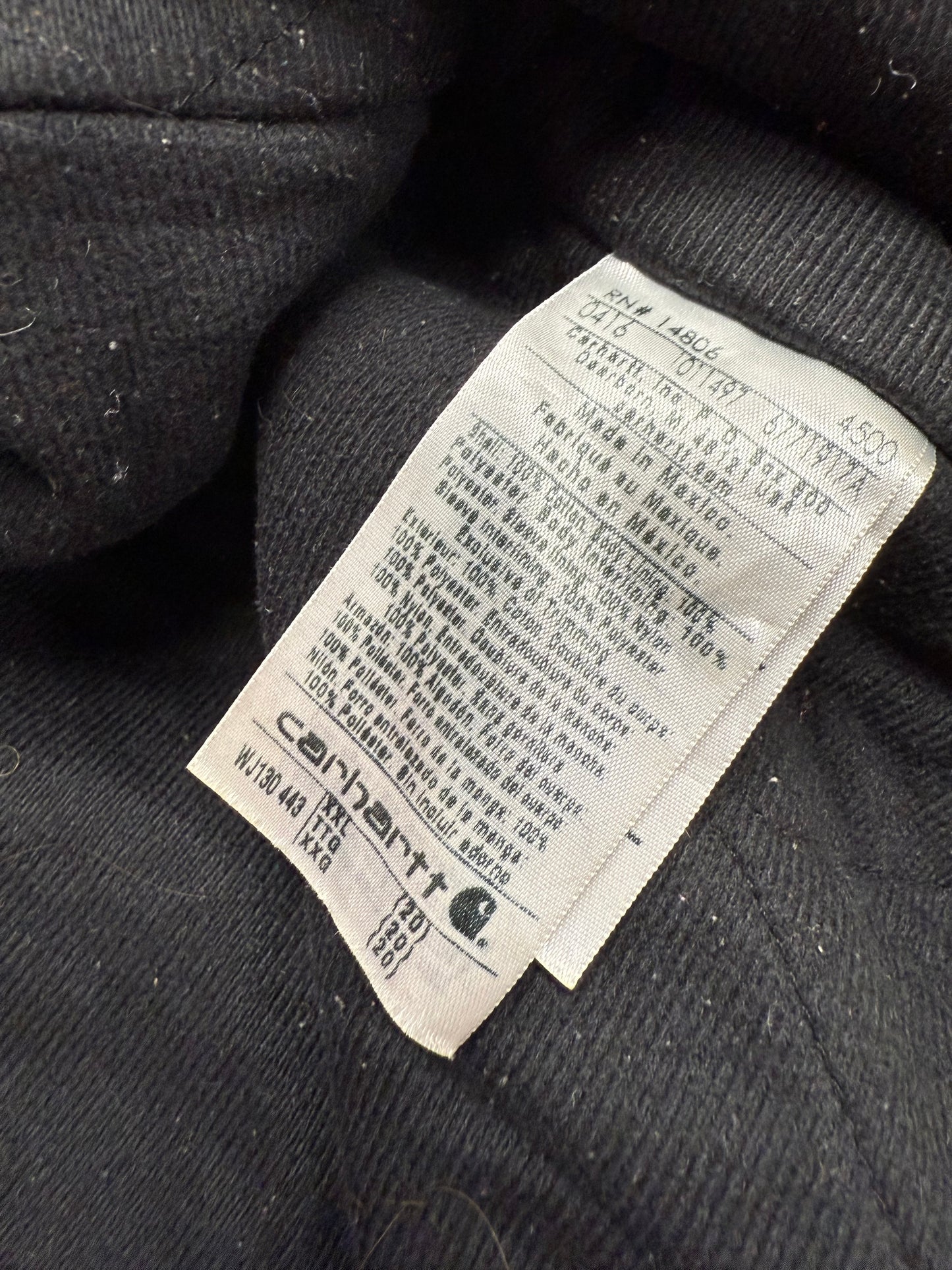 Faded Blue Carhartt Active Jacket - XL