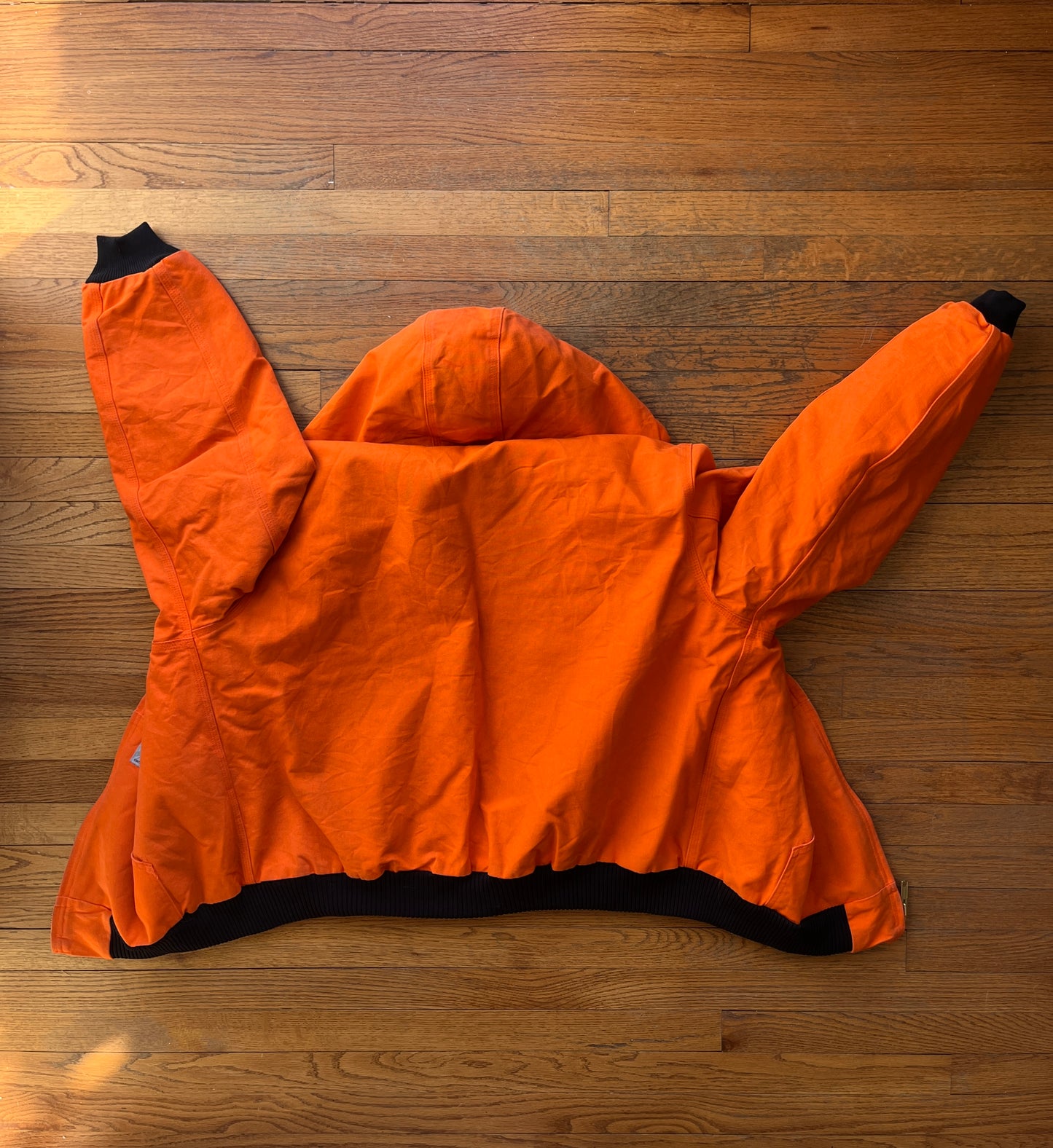 Faded Blaze Orange Carhartt Active Jacket - XL