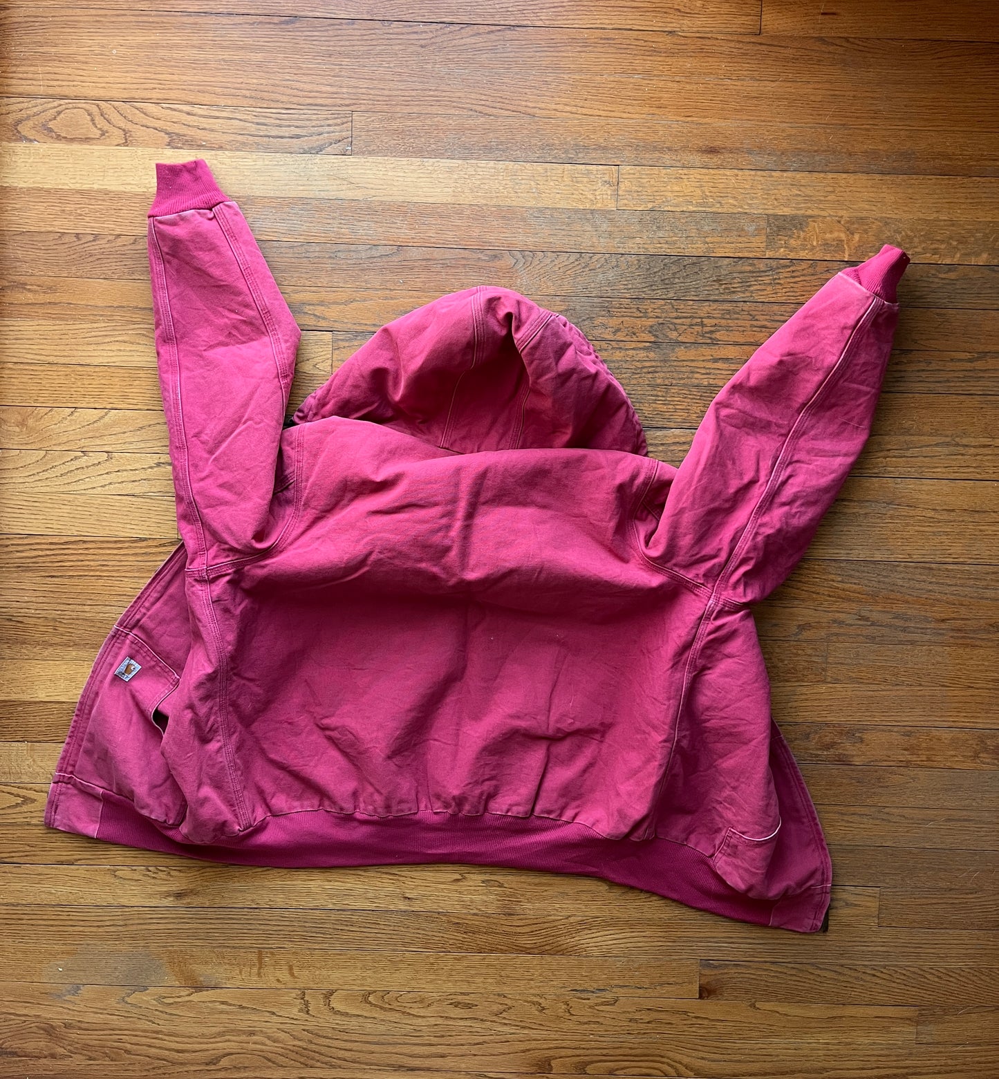 Faded Pink Carhartt Active Jacket - Large