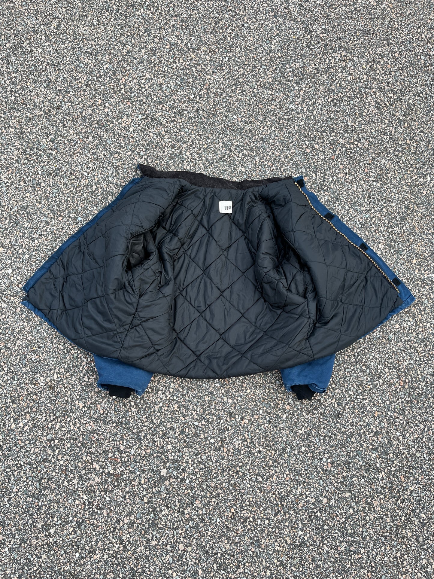Faded Blue Carhartt Arctic Jacket - Boxy Cropped XL